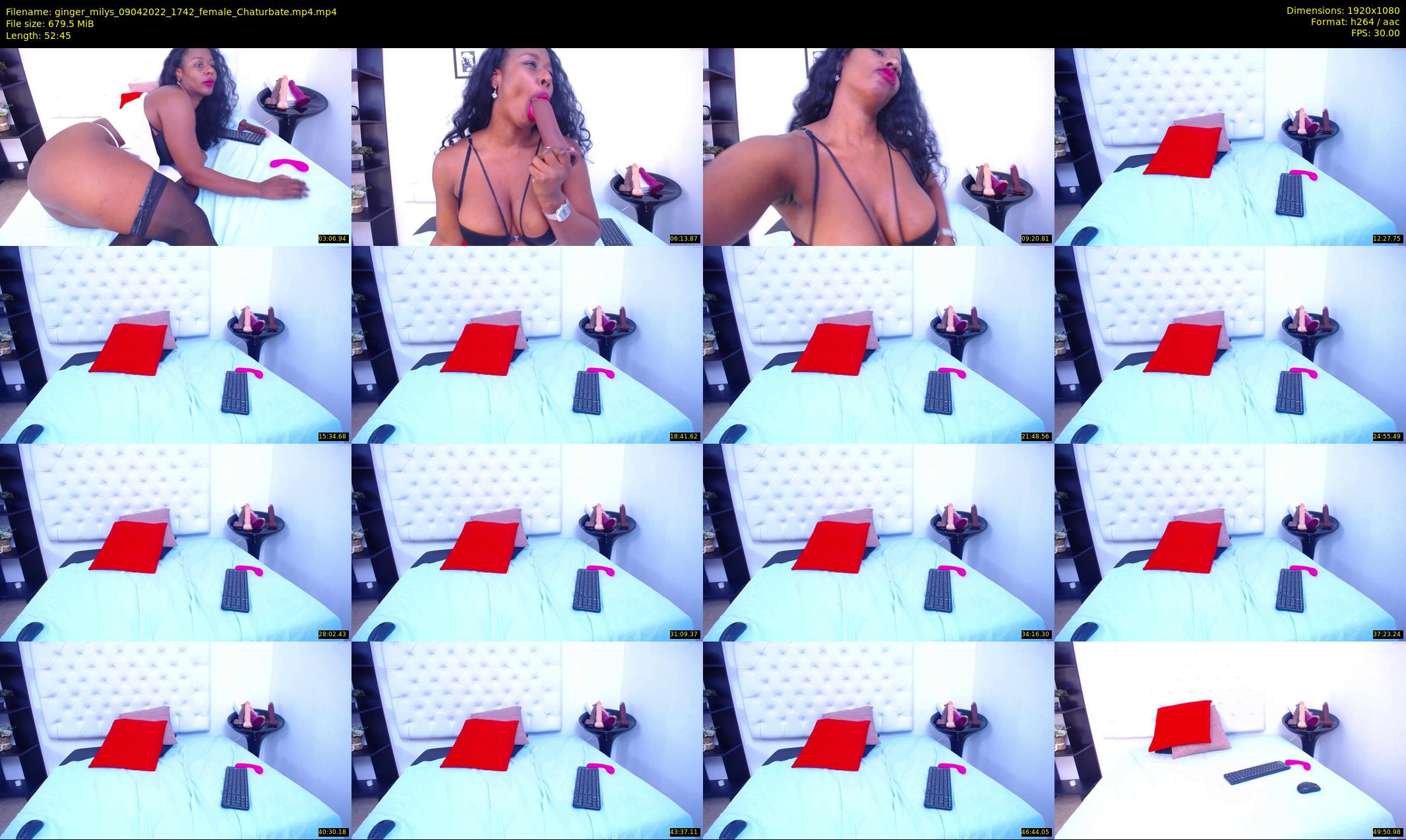 ginger_milys — 53 minute Chaturbate female cam show recording, 1080p, Apr 9, 2022