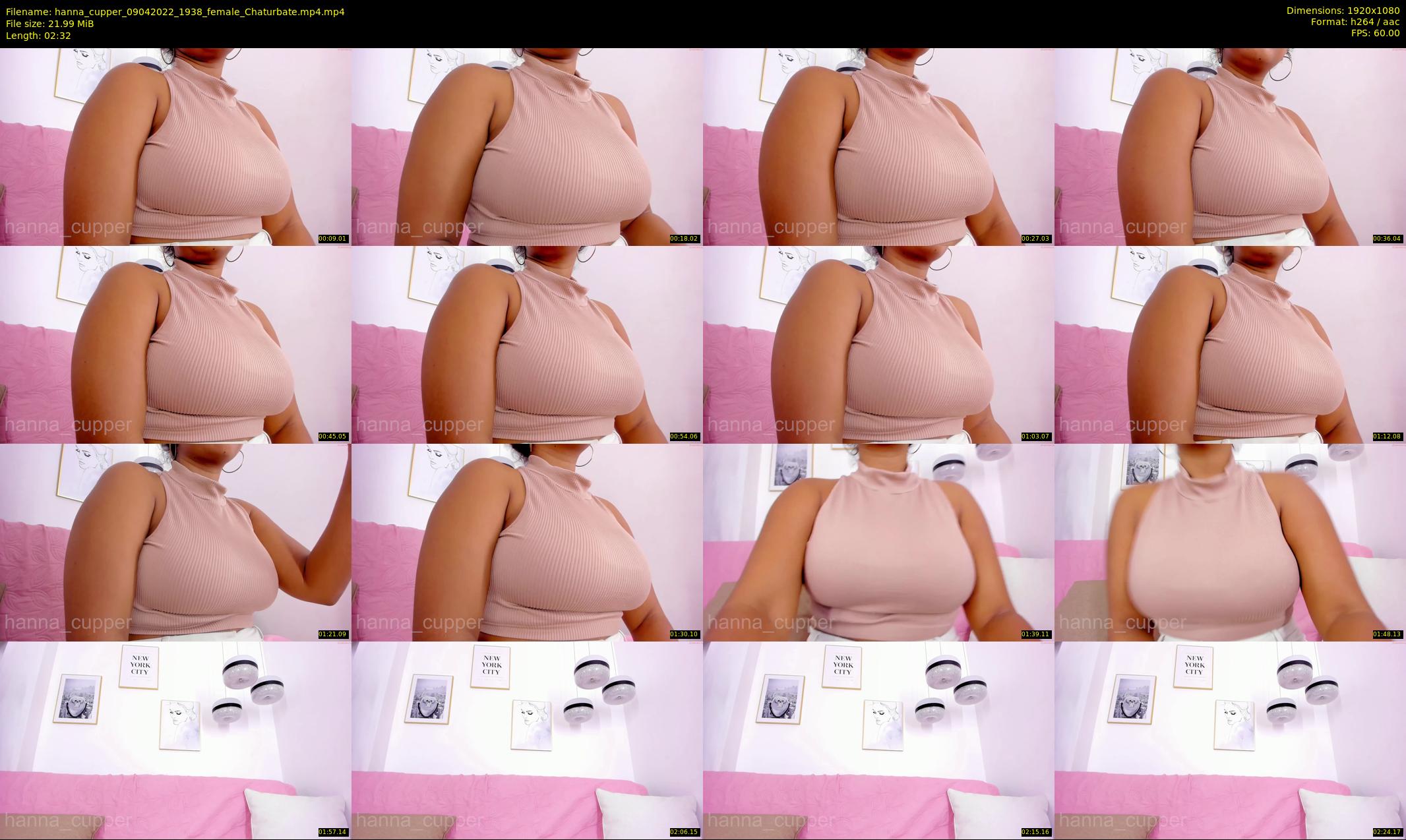 hanna_cupper — 3 minute Chaturbate female cam show recording, 1080p, Apr 9, 2022