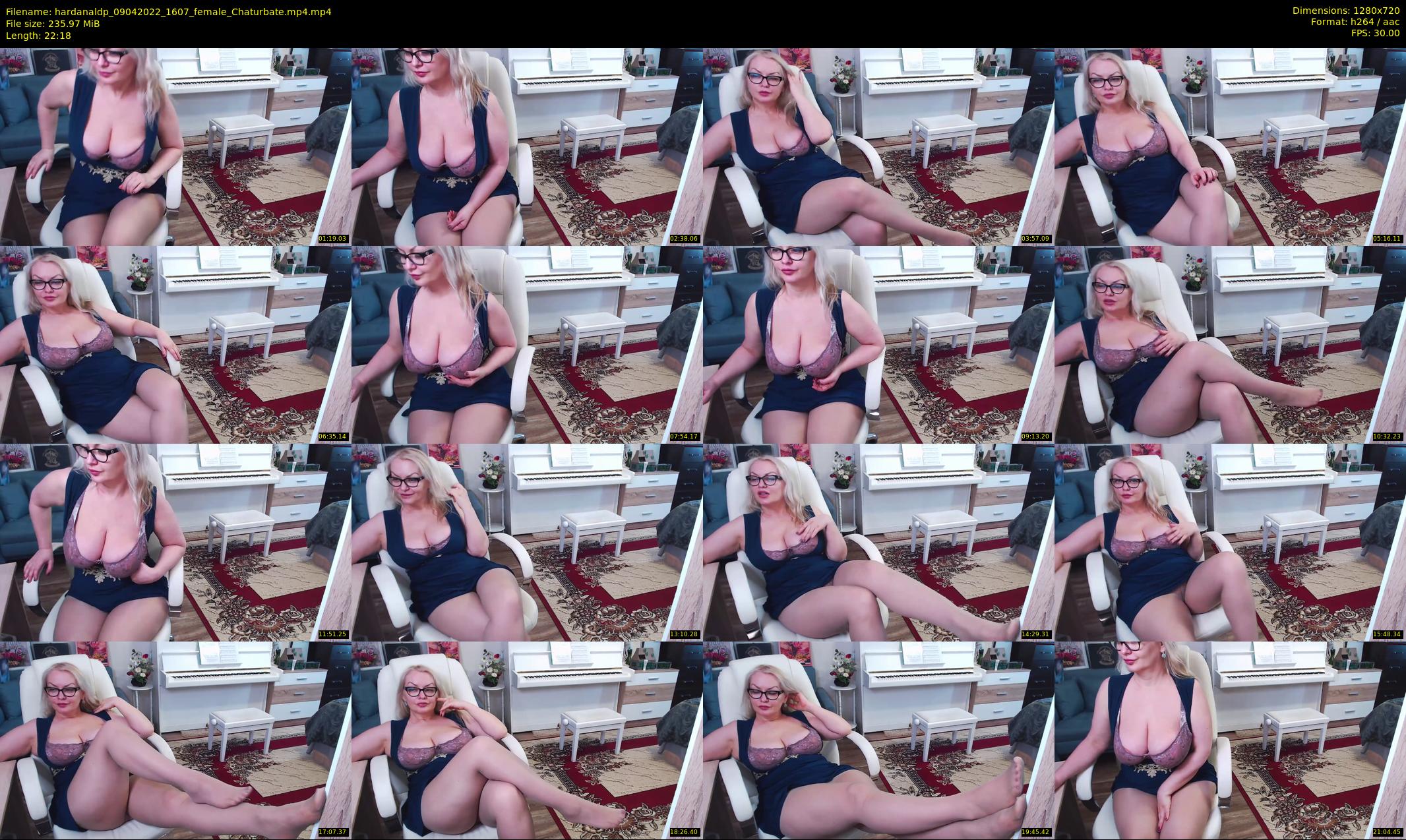hardanaldp — 23 minute Chaturbate female cam show recording, 720p, Apr 9, 2022