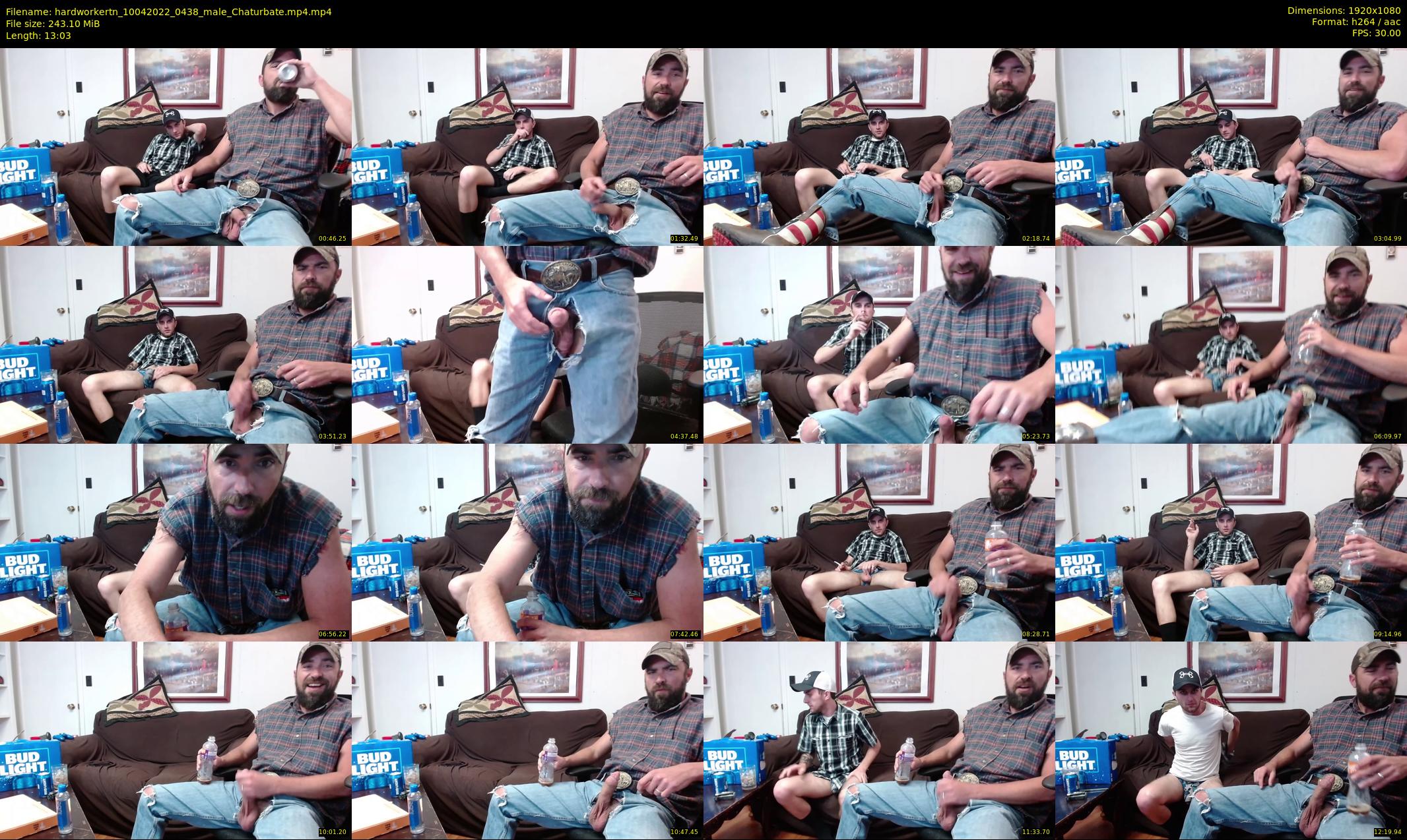 hardworkertn — 14 minute Chaturbate male cam show recording, 1080p, Apr 10, 2022