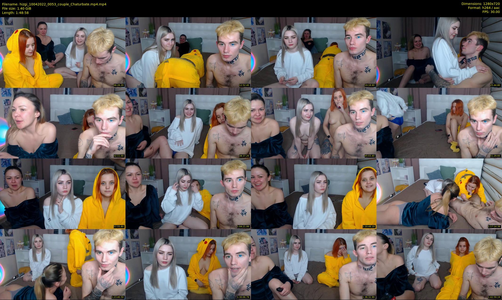 hizgi — 109 minute Chaturbate couple cam show recording, 720p, Apr 10, 2022