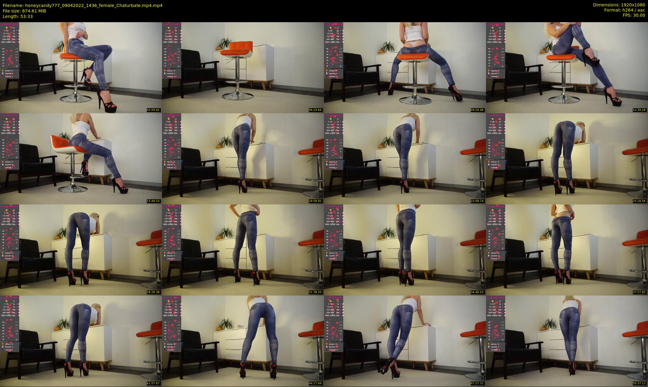honeycandy777 — 54 minute Chaturbate couple cam show recording, 1080p, Apr 9, 2022