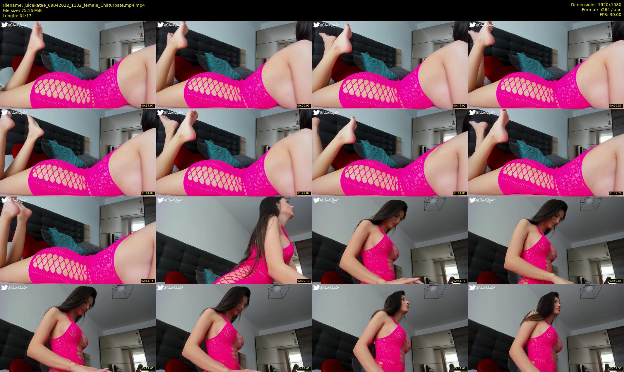 juicekatee — 5 minute Chaturbate female cam show recording, 1080p, Apr 9, 2022