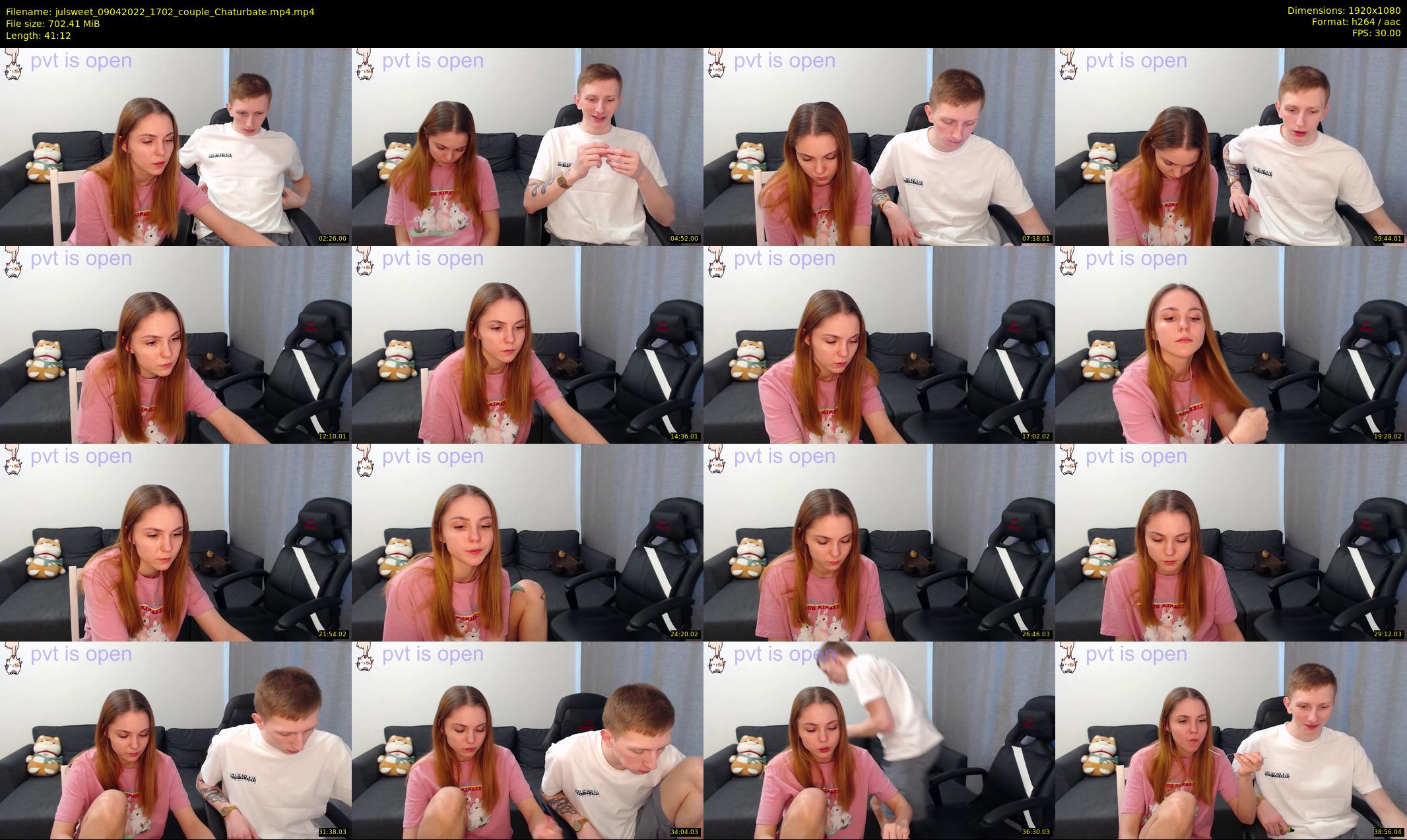 julsweet — 42 minute Chaturbate male cam show recording, 1080p, Apr 9, 2022