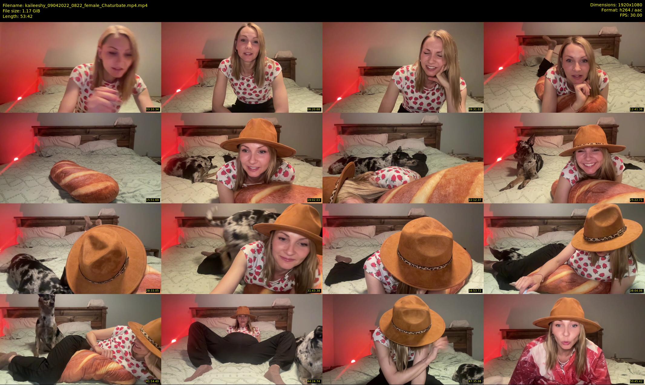 kaileeshy — 54 minute Chaturbate female cam show recording, 1080p, Apr 9, 2022