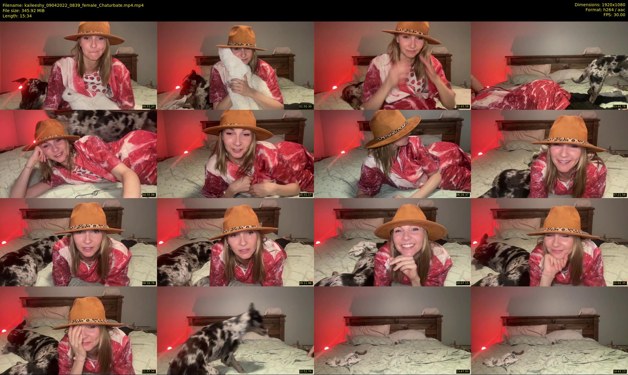 kaileeshy — 16 minute Chaturbate female cam show recording, 1080p, Apr 9, 2022