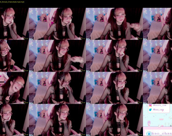 kao_chan — 23 minute Chaturbate female cam show recording, 1080p, Apr 9, 2022