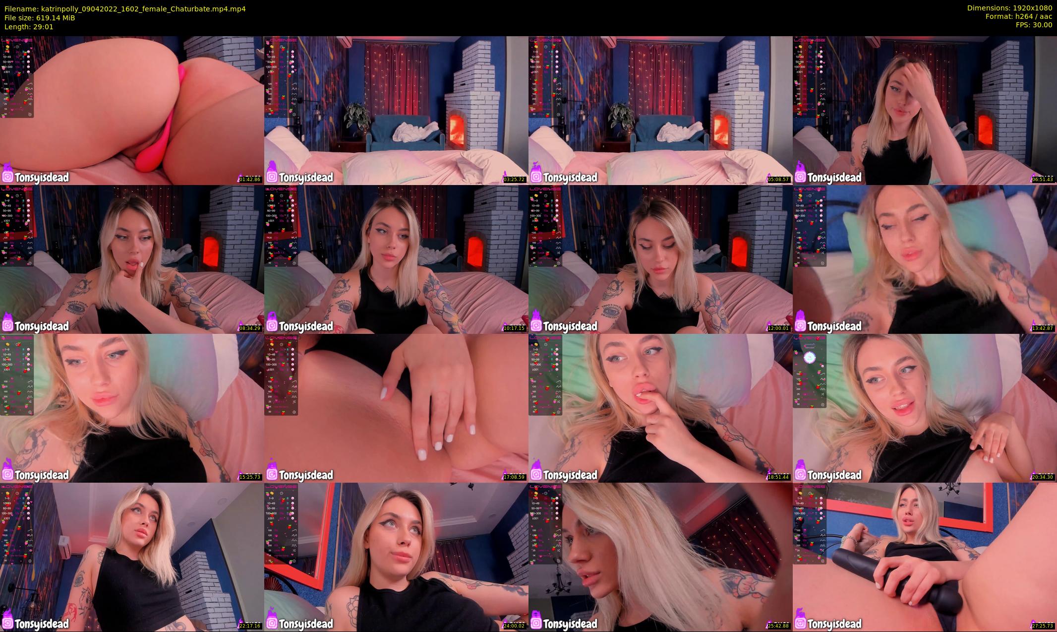 katrinpolly — 30 minute Chaturbate couple cam show recording, 1080p, Apr 9, 2022