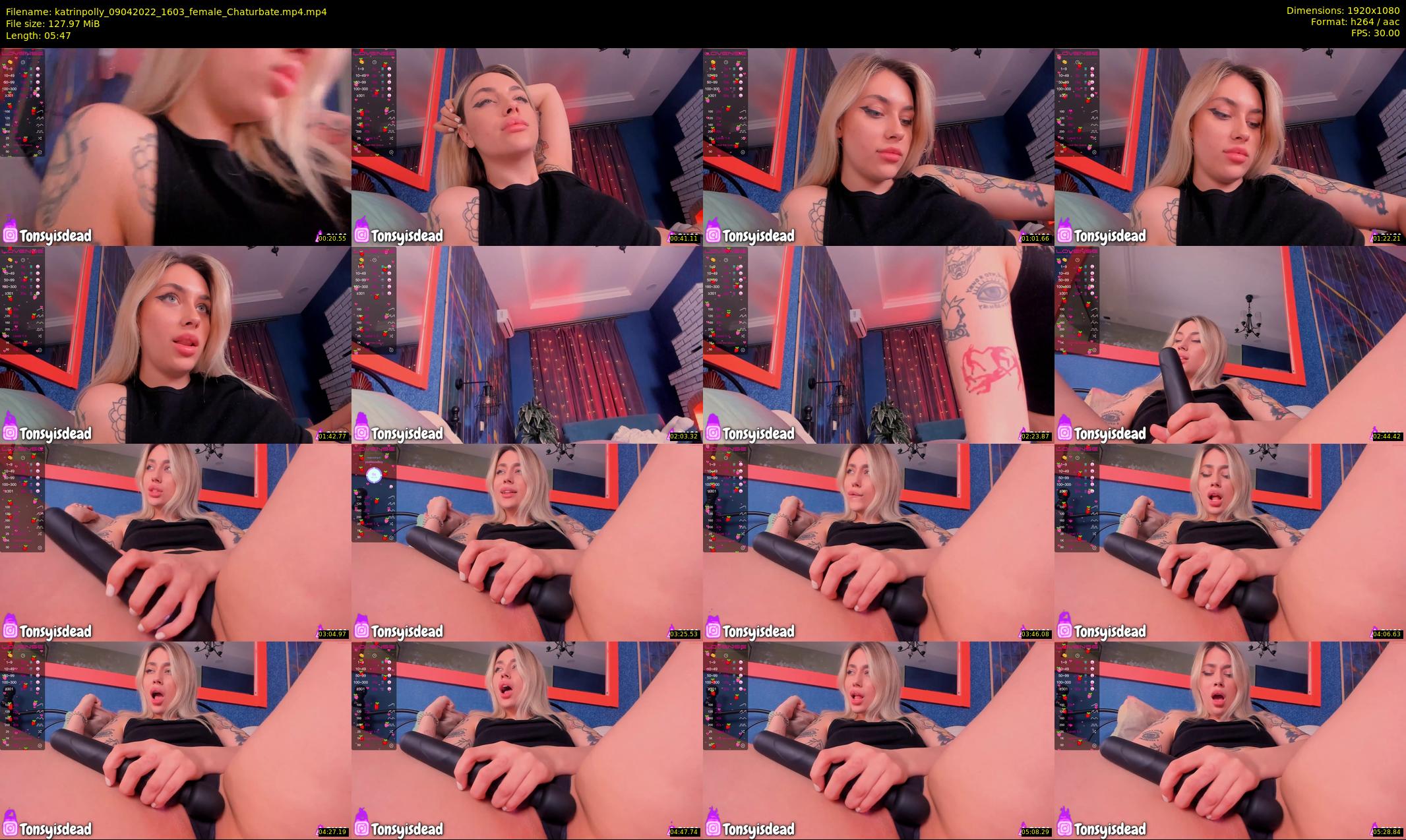katrinpolly — 6 minute Chaturbate couple cam show recording, 1080p, Apr 9, 2022