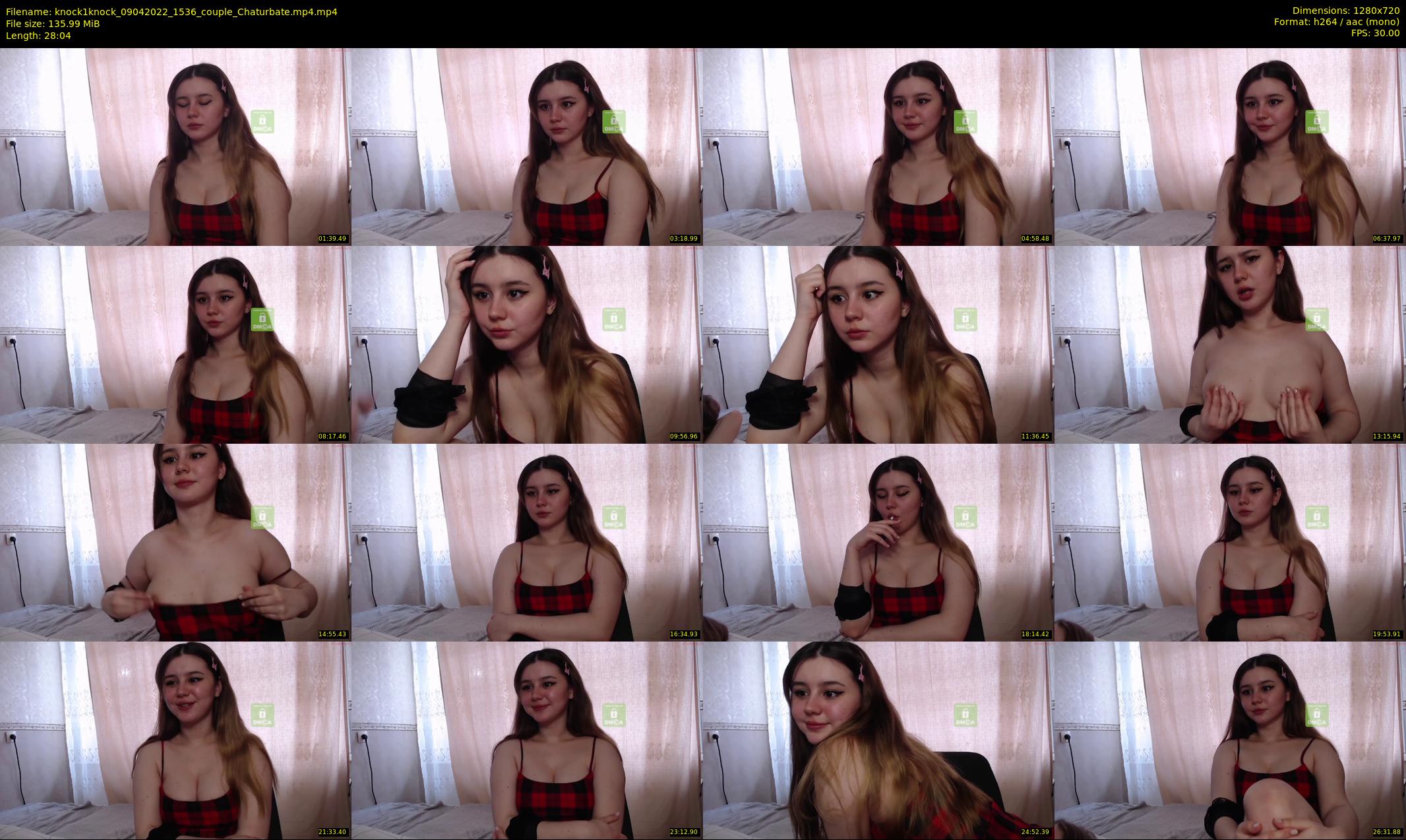knock1knock — 29 minute Chaturbate couple cam show recording, 720p, Apr 9, 2022