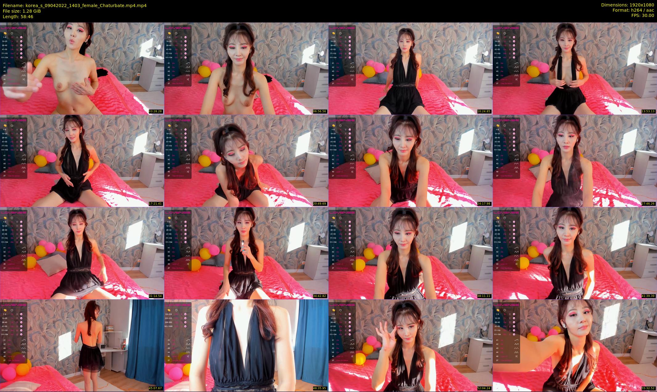 korea_s — 59 minute Chaturbate female cam show recording, 1080p, Apr 9, 2022