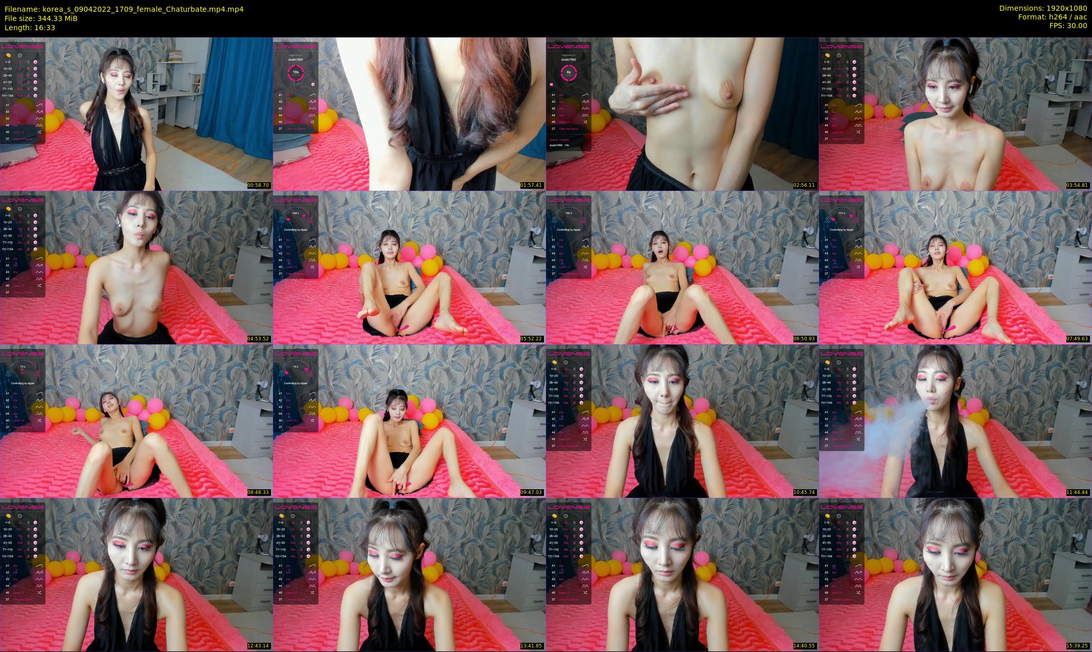 korea_s — 17 minute Chaturbate female cam show recording, 1080p, Apr 9, 2022