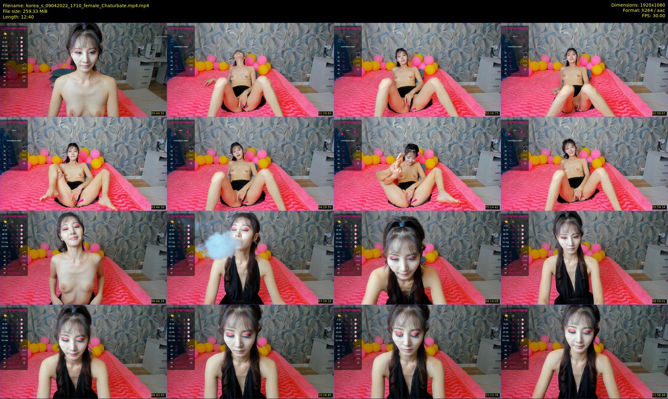 korea_s — 13 minute Chaturbate female cam show recording, 1080p, Apr 9, 2022
