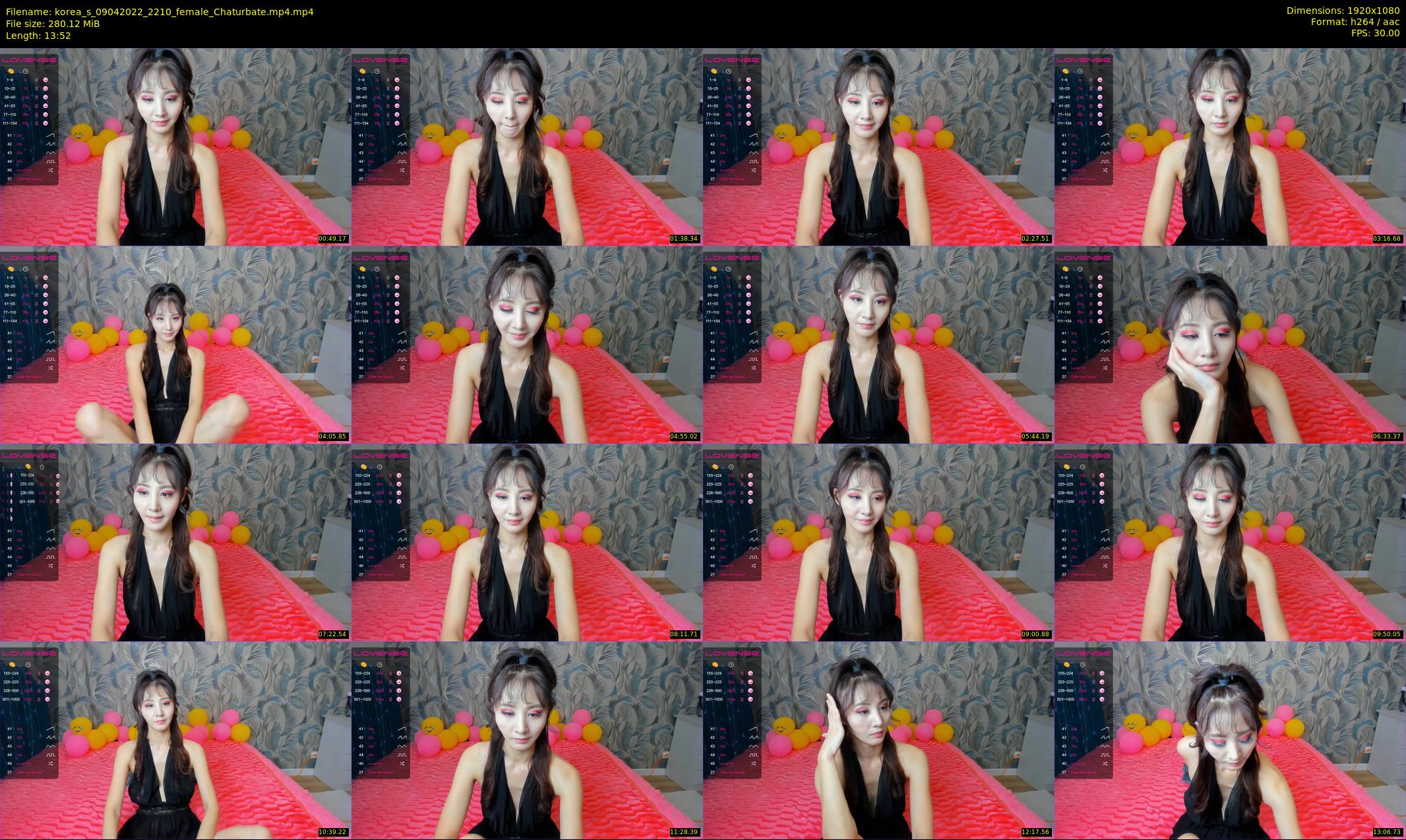 korea_s — 14 minute Chaturbate female cam show recording, 1080p, Apr 9, 2022