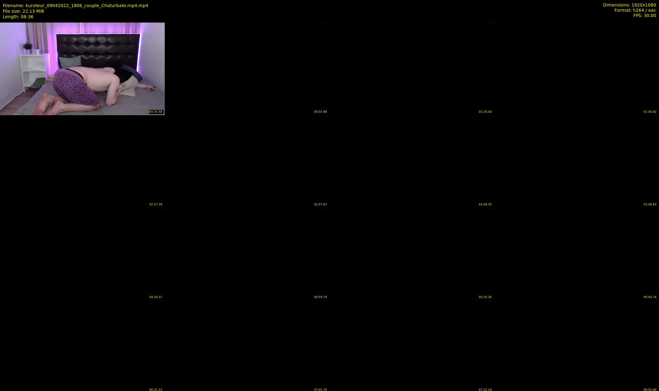 kuroteur — 9 minute Chaturbate couple cam show recording, 1080p, Apr 9, 2022