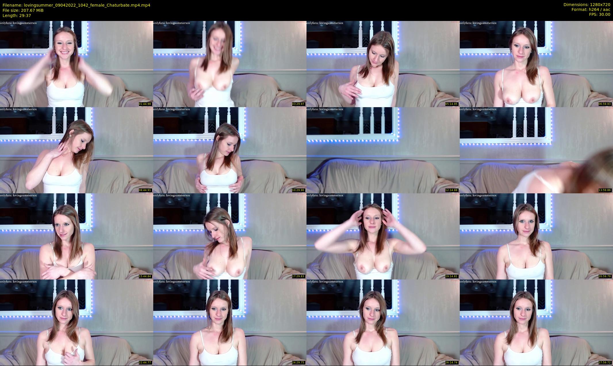 lovingsummer — 30 minute Chaturbate female cam show recording, 720p, Apr 9, 2022