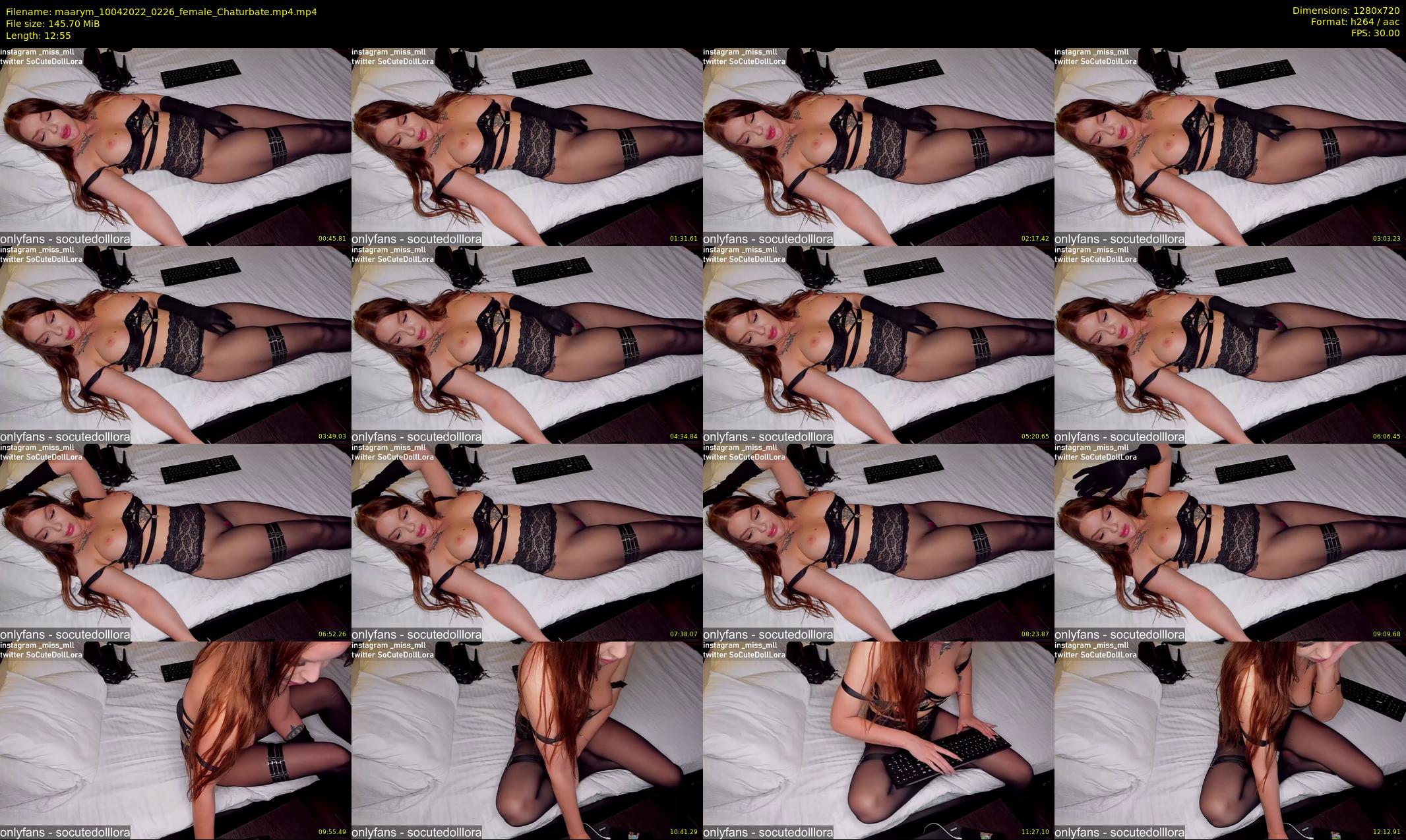 maarym — 13 minute Chaturbate couple cam show recording, 720p, Apr 10, 2022