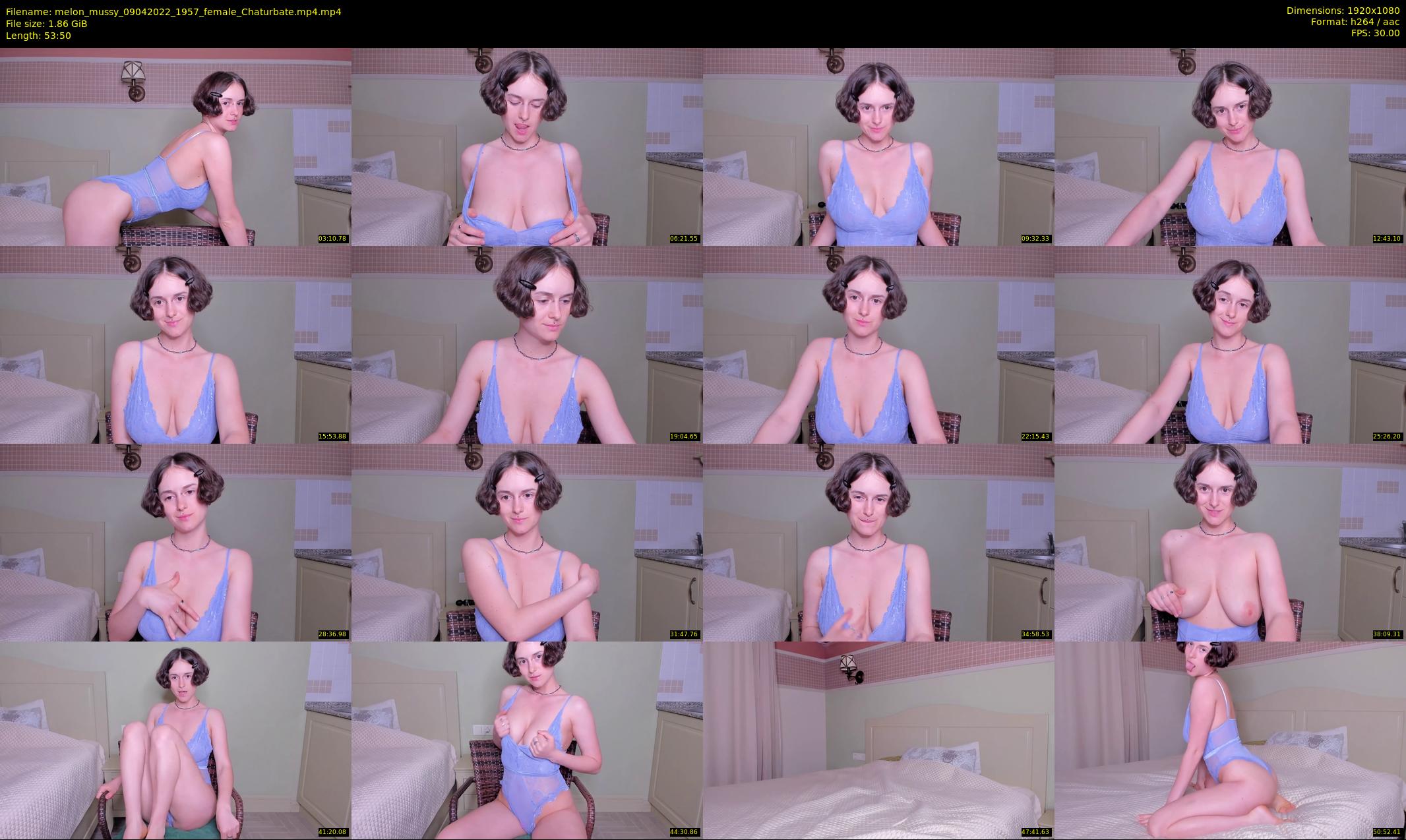 melon_mussy — 54 minute Chaturbate female cam show recording, 1080p, Apr 9, 2022