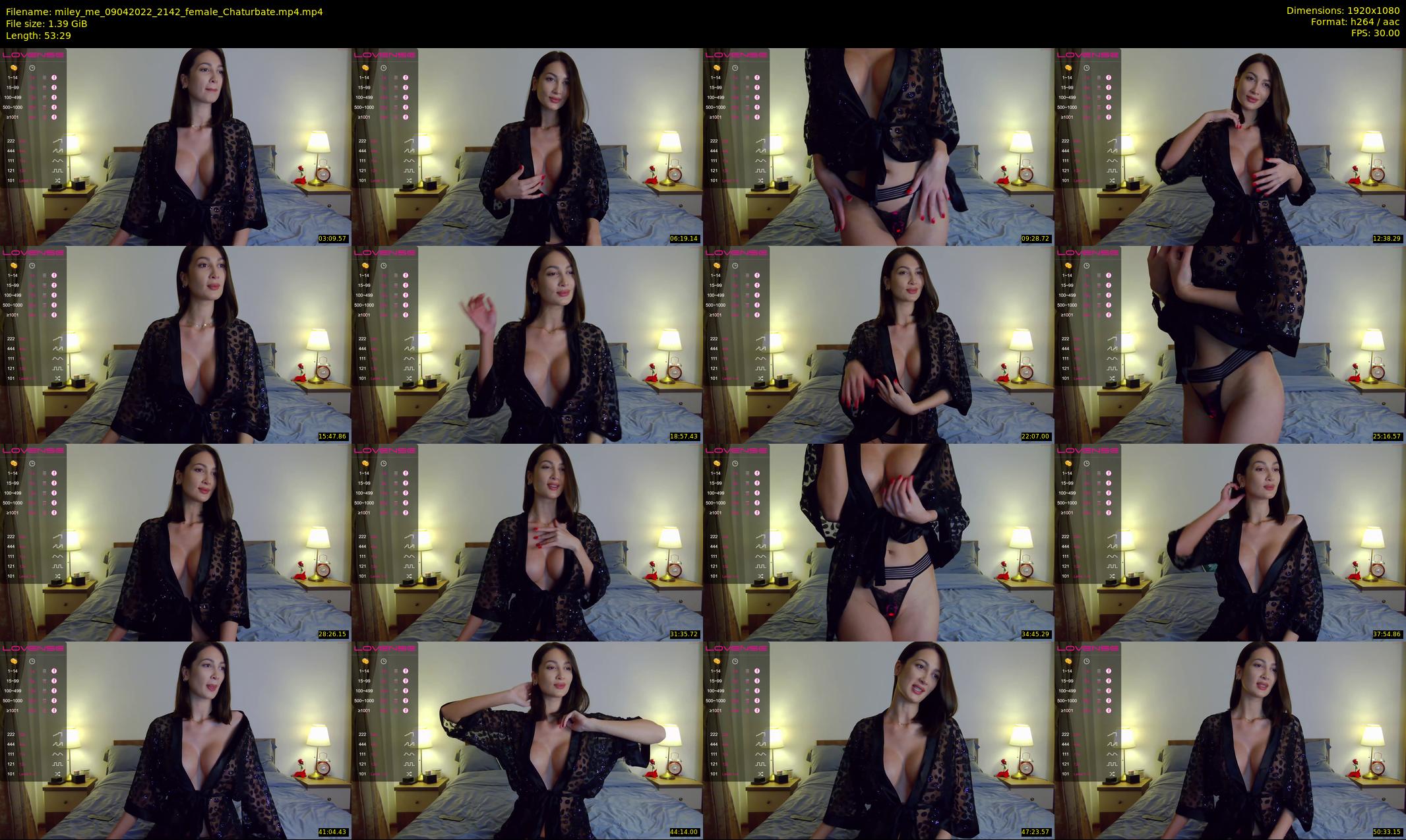 miley_me — 54 minute Chaturbate female cam show recording, 1080p, Apr 9, 2022