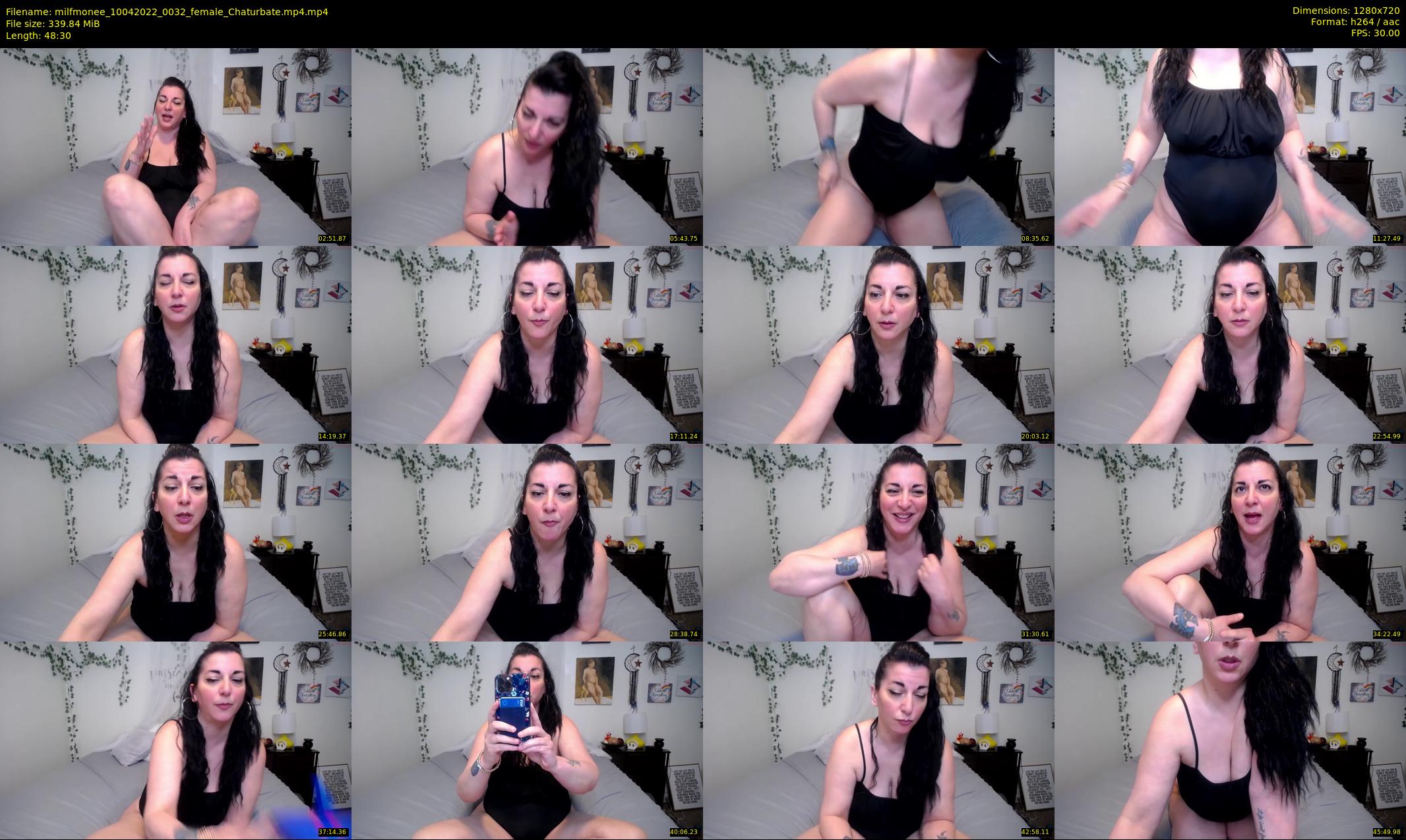 milfmonee — 49 minute Chaturbate female cam show recording, 720p, Apr 10, 2022