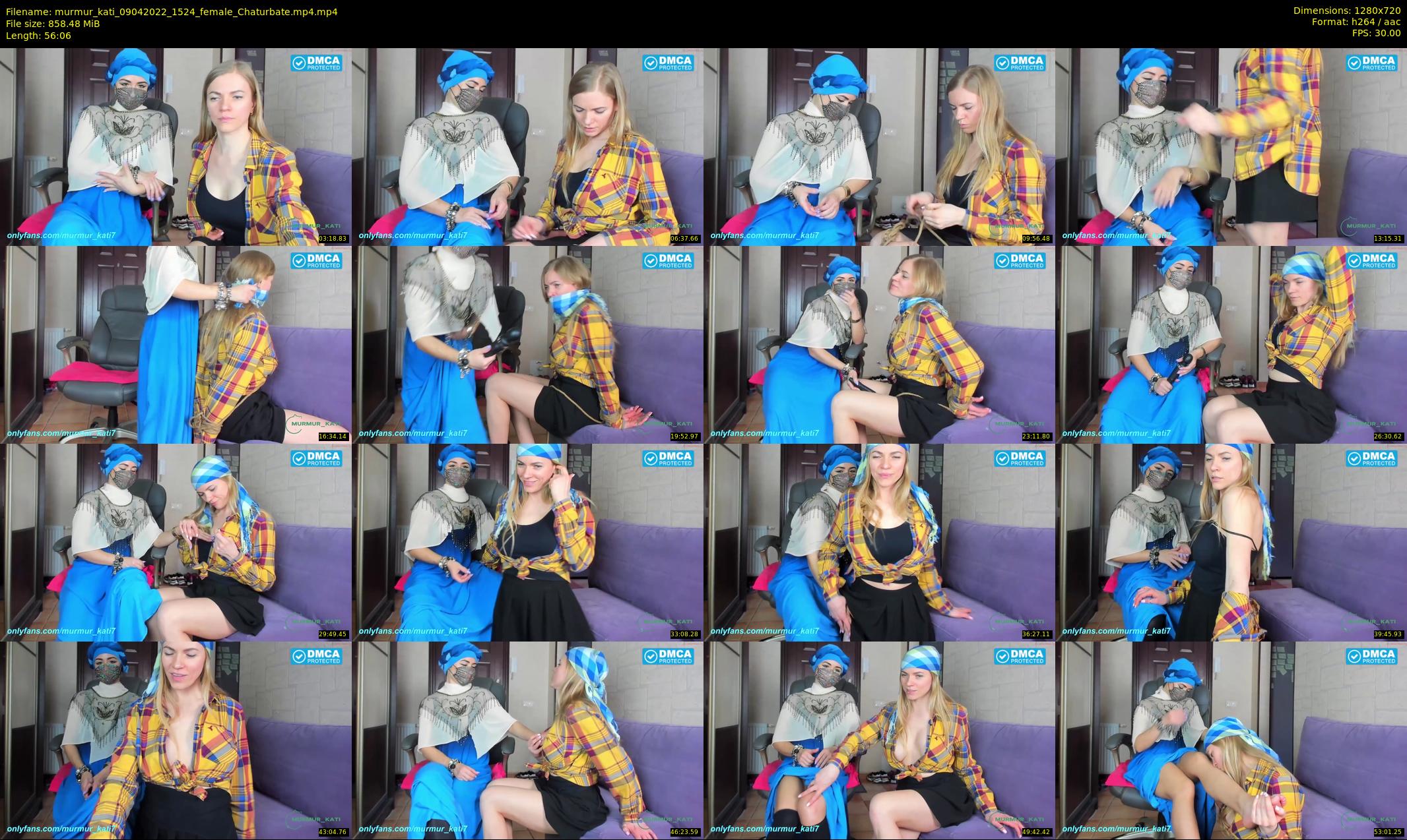 murmur_kati — 57 minute Chaturbate female cam show recording, 720p, Apr 9, 2022