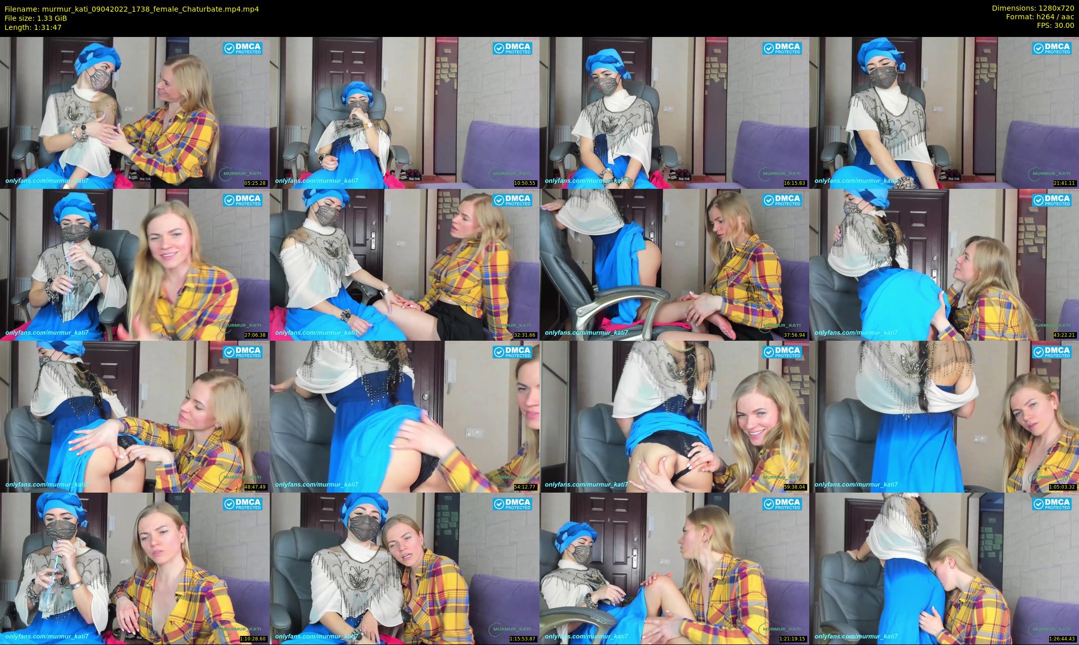murmur_kati — 92 minute Chaturbate female cam show recording, 720p, Apr 9, 2022