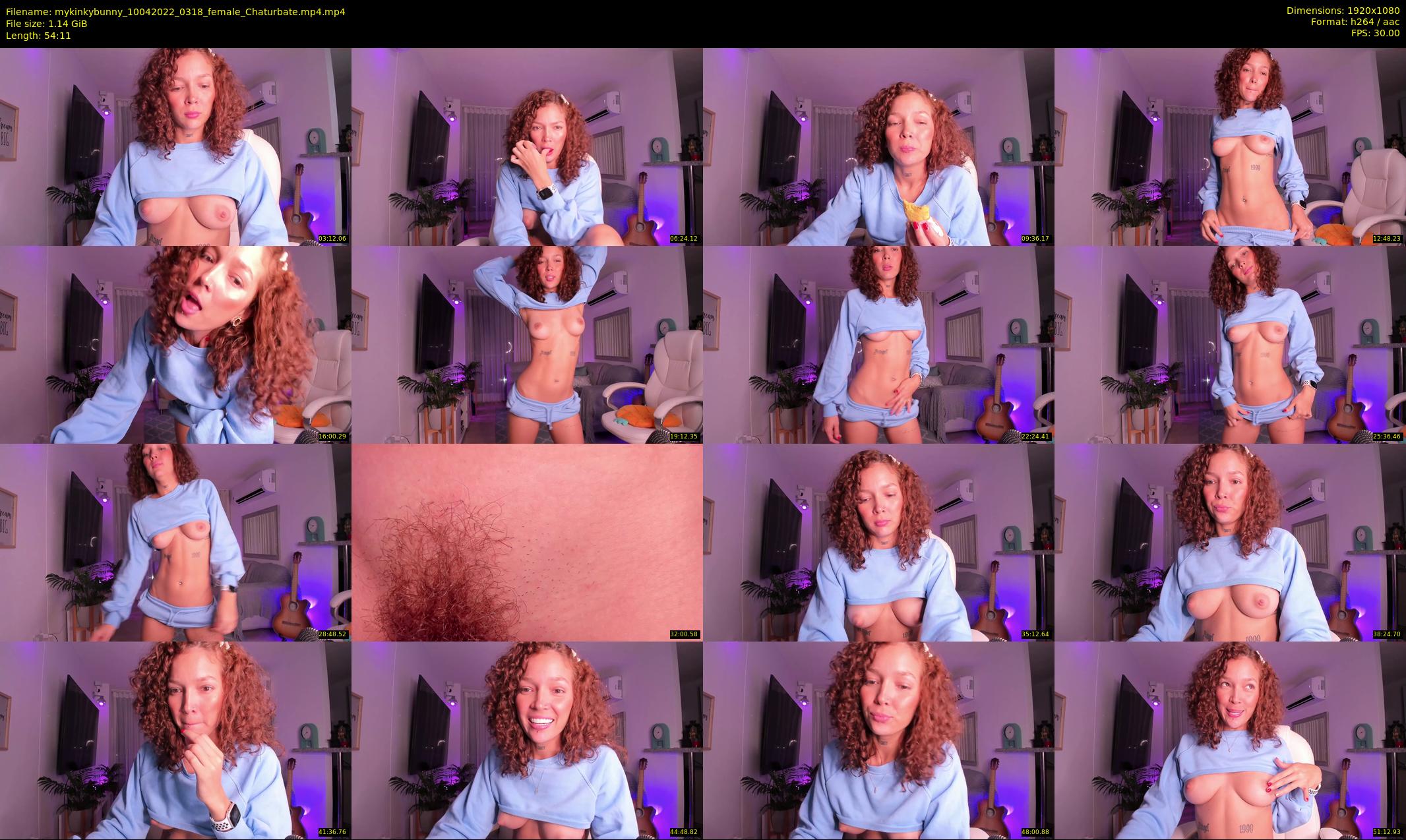 mykinkybunny — 55 minute Chaturbate female cam show recording, 1080p, Apr 10, 2022