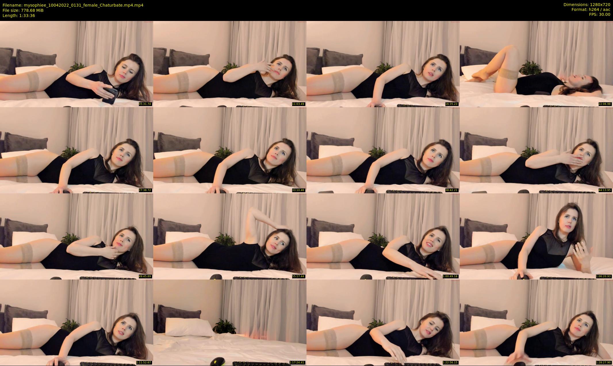 mysophiee — 94 minute Chaturbate female cam show recording, 720p, Apr 10, 2022