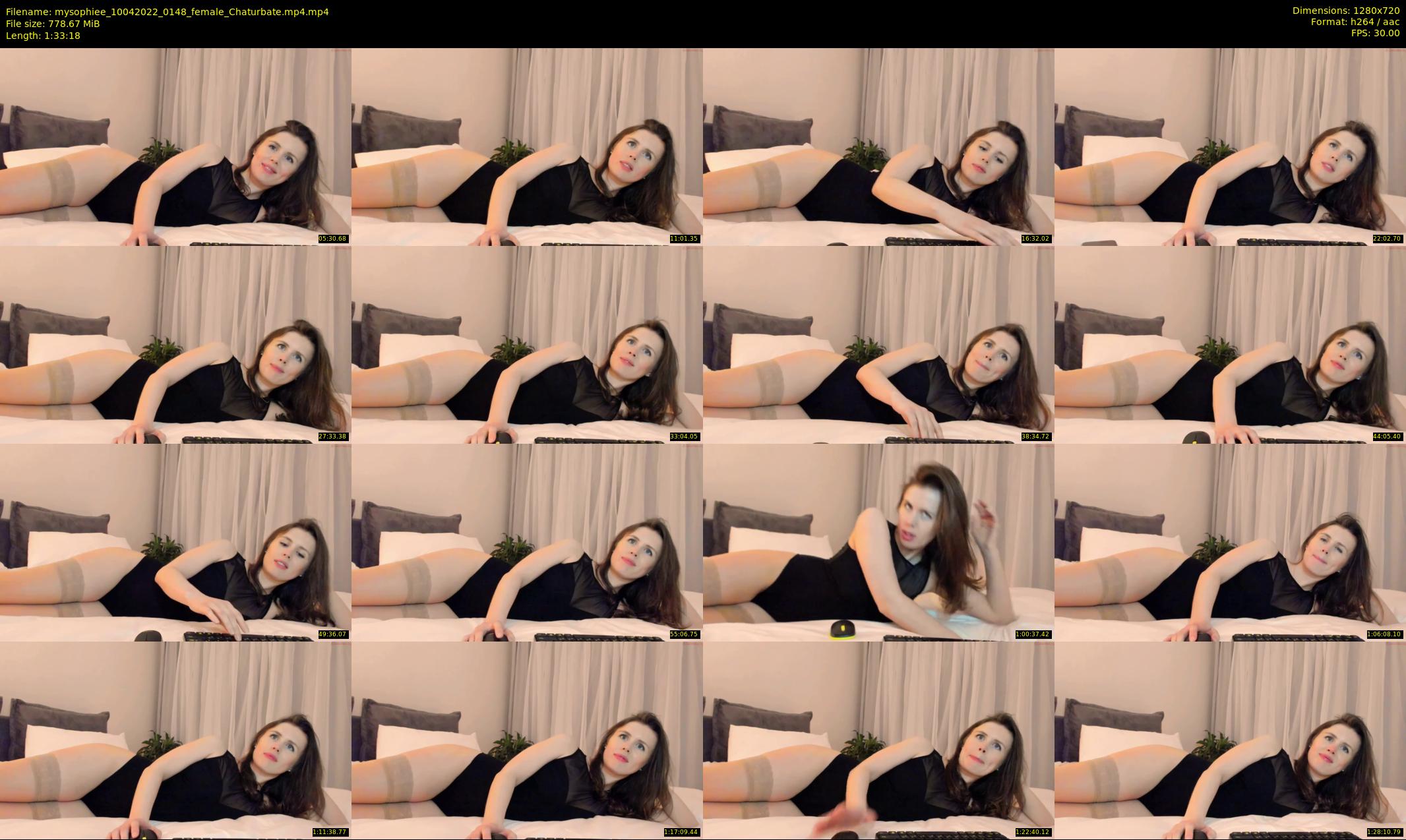 mysophiee — 94 minute Chaturbate female cam show recording, 720p, Apr 10, 2022