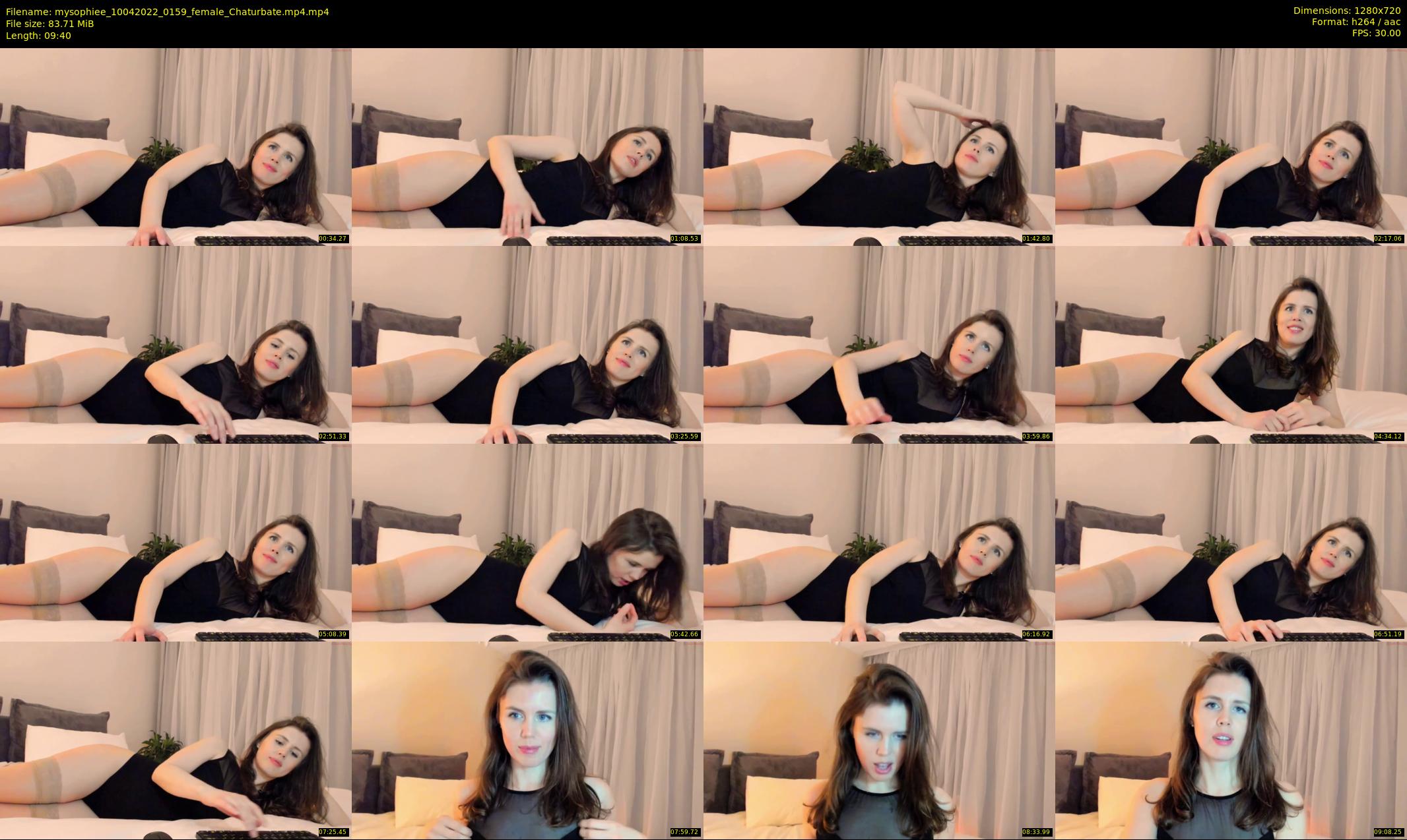 mysophiee — 10 minute Chaturbate female cam show recording, 720p, Apr 10, 2022