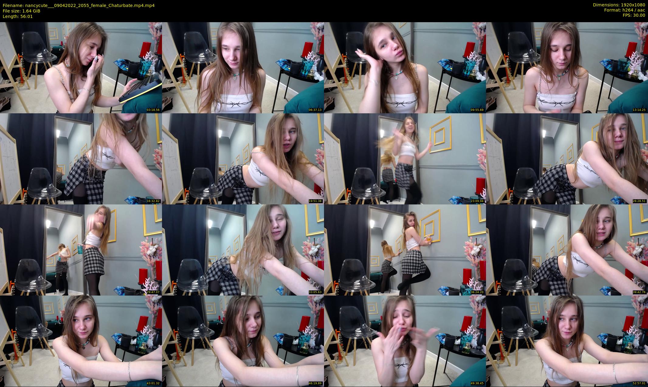 nancycute__ — 57 minute Chaturbate female cam show recording, 1080p, Apr 9, 2022
