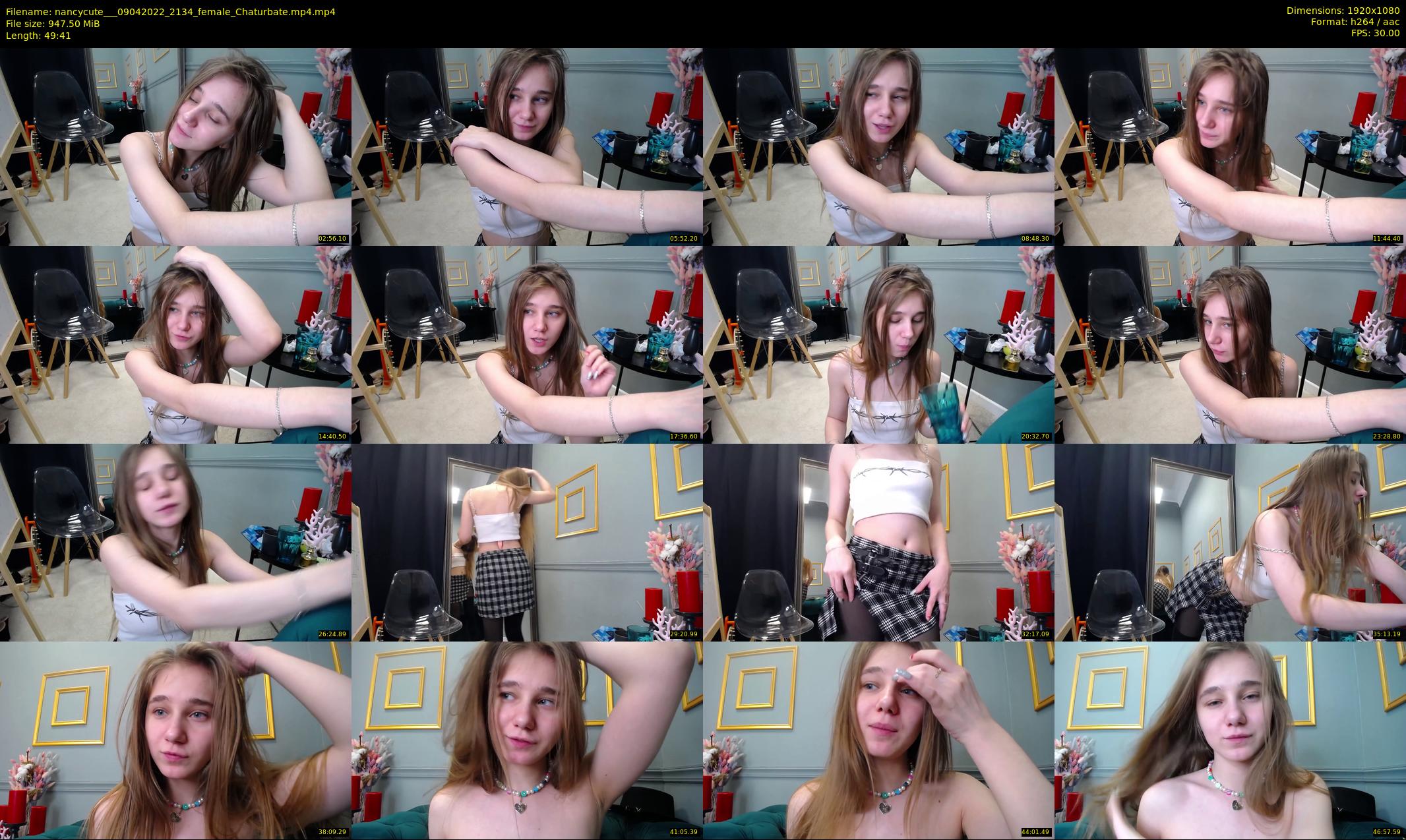 nancycute__ — 50 minute Chaturbate female cam show recording, 1080p, Apr 9, 2022
