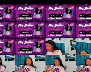 nix_brown — 65 minute Chaturbate female cam show recording, 1080p, Apr 9, 2022