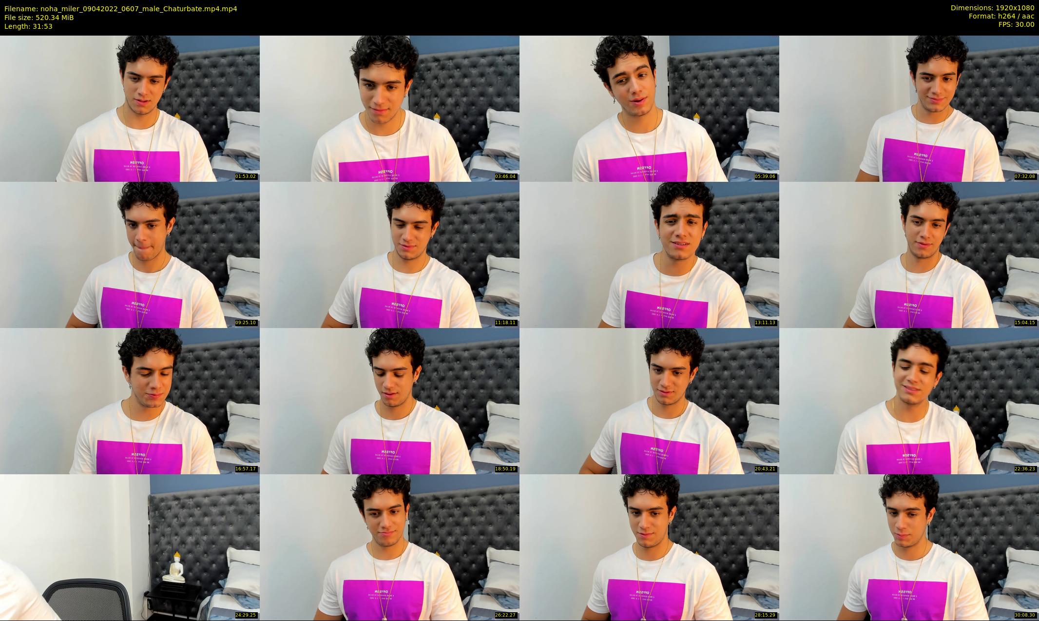 noha_miler — 32 minute Chaturbate male cam show recording, 1080p, Apr 9, 2022
