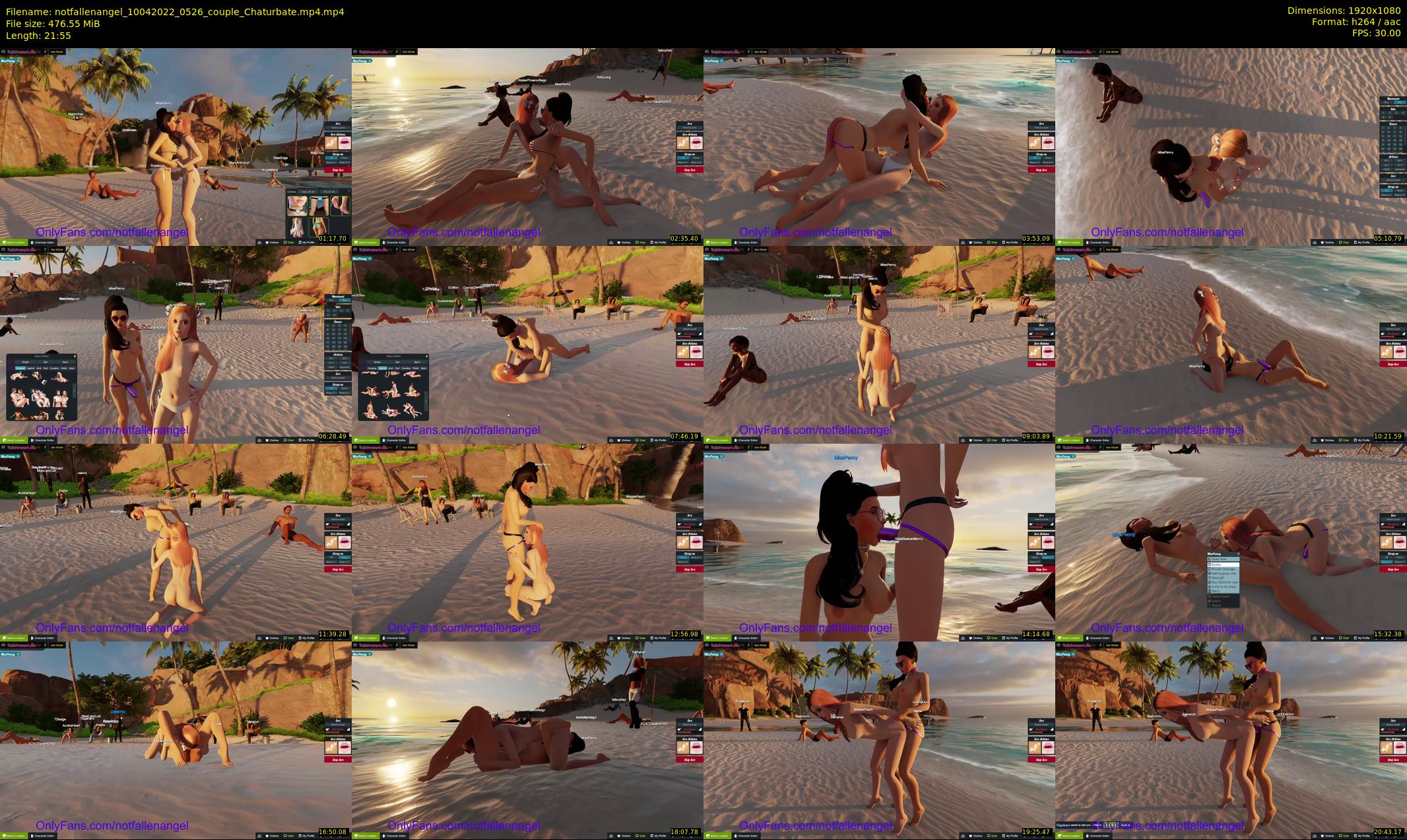 notfallenangel — 22 minute Chaturbate couple cam show recording, 1080p, Apr 10, 2022