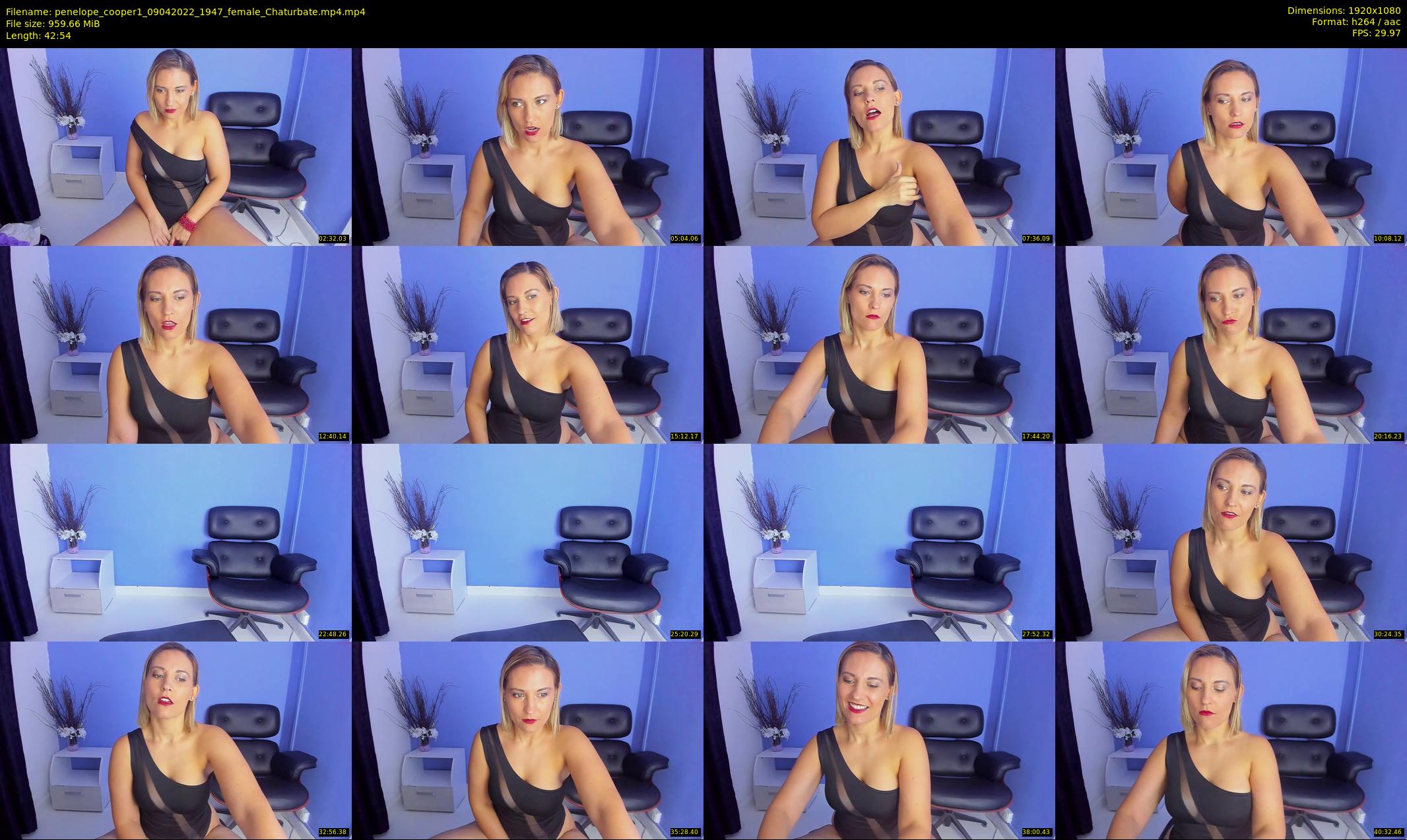 penelope_cooper1 — 43 minute Chaturbate female cam show recording, 1080p, Apr 9, 2022