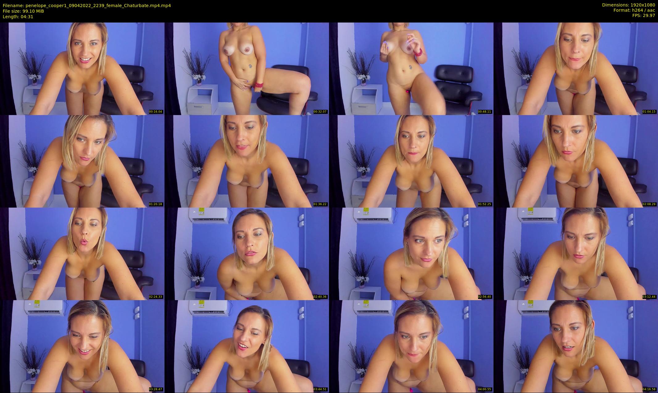 penelope_cooper1 — 5 minute Chaturbate female cam show recording, 1080p, Apr 9, 2022