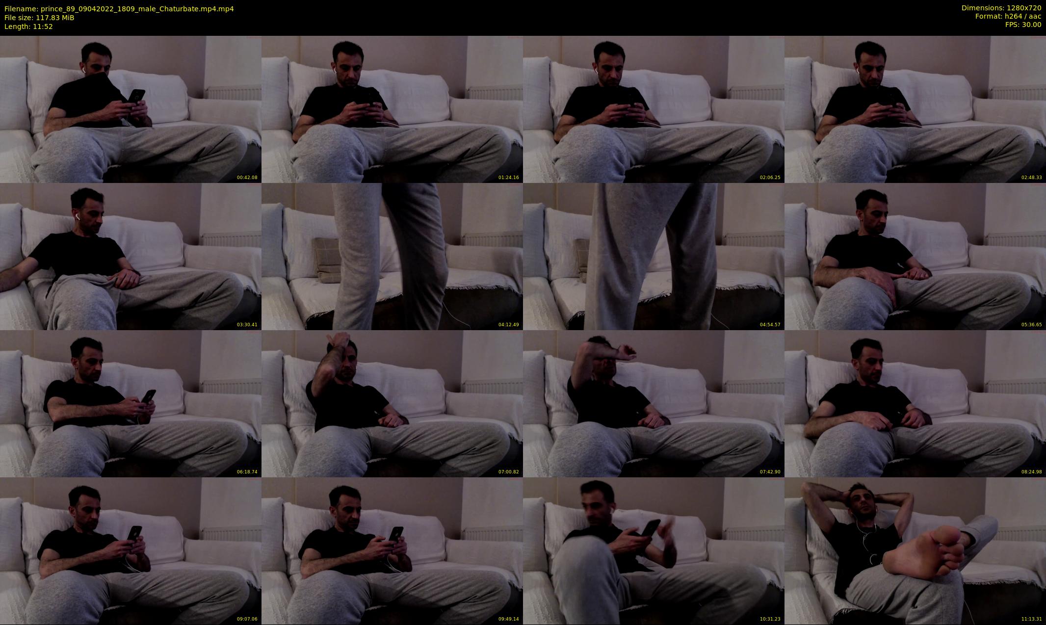 prince_89 — 12 minute Chaturbate male cam show recording, 720p, Apr 9, 2022