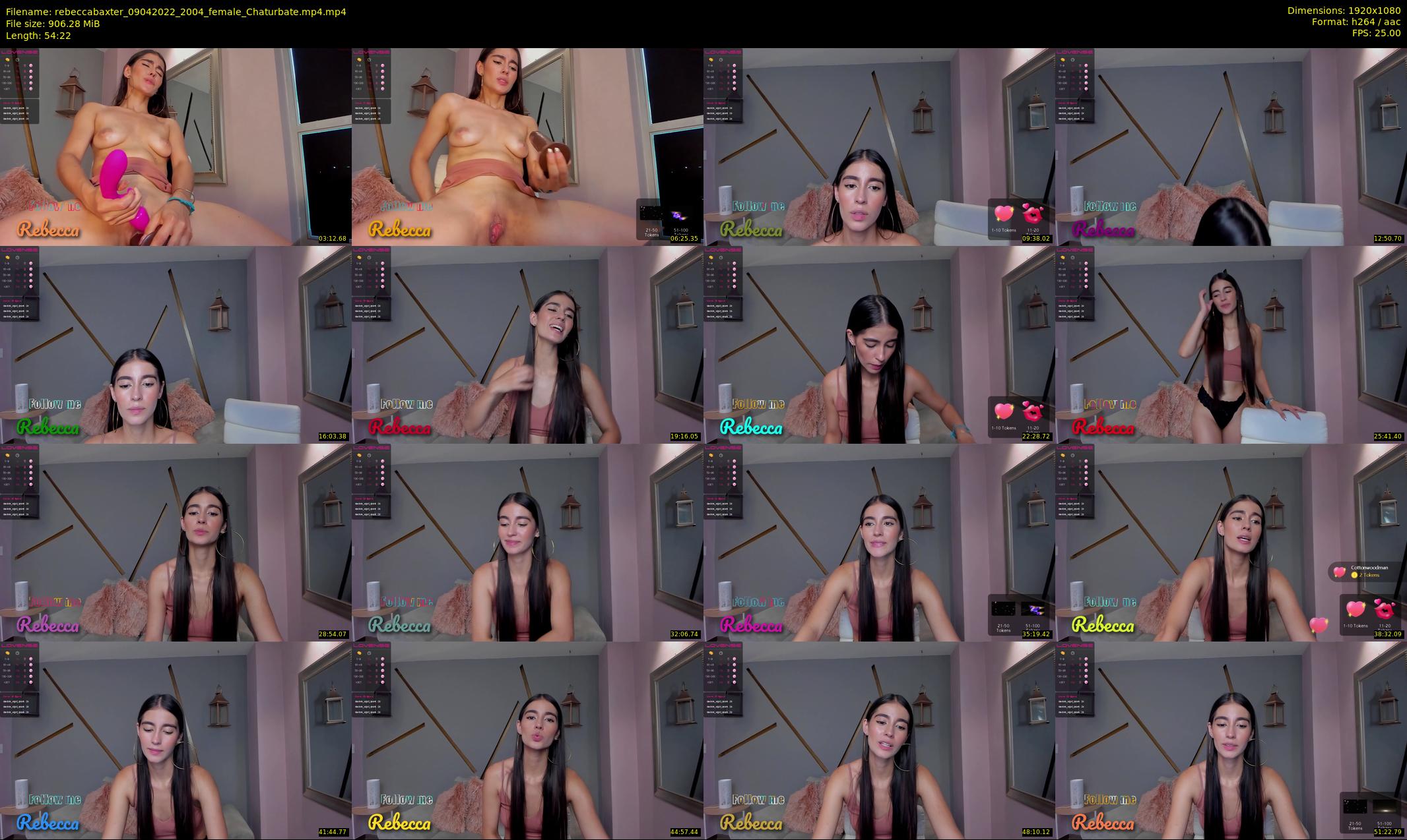 rebeccabaxter — 55 minute Chaturbate female cam show recording, 1080p, Apr 9, 2022