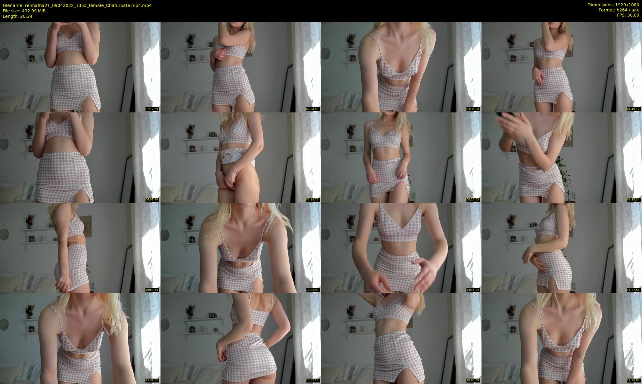rennatha21 — 21 minute Chaturbate female cam show recording, 1080p, Apr 9, 2022