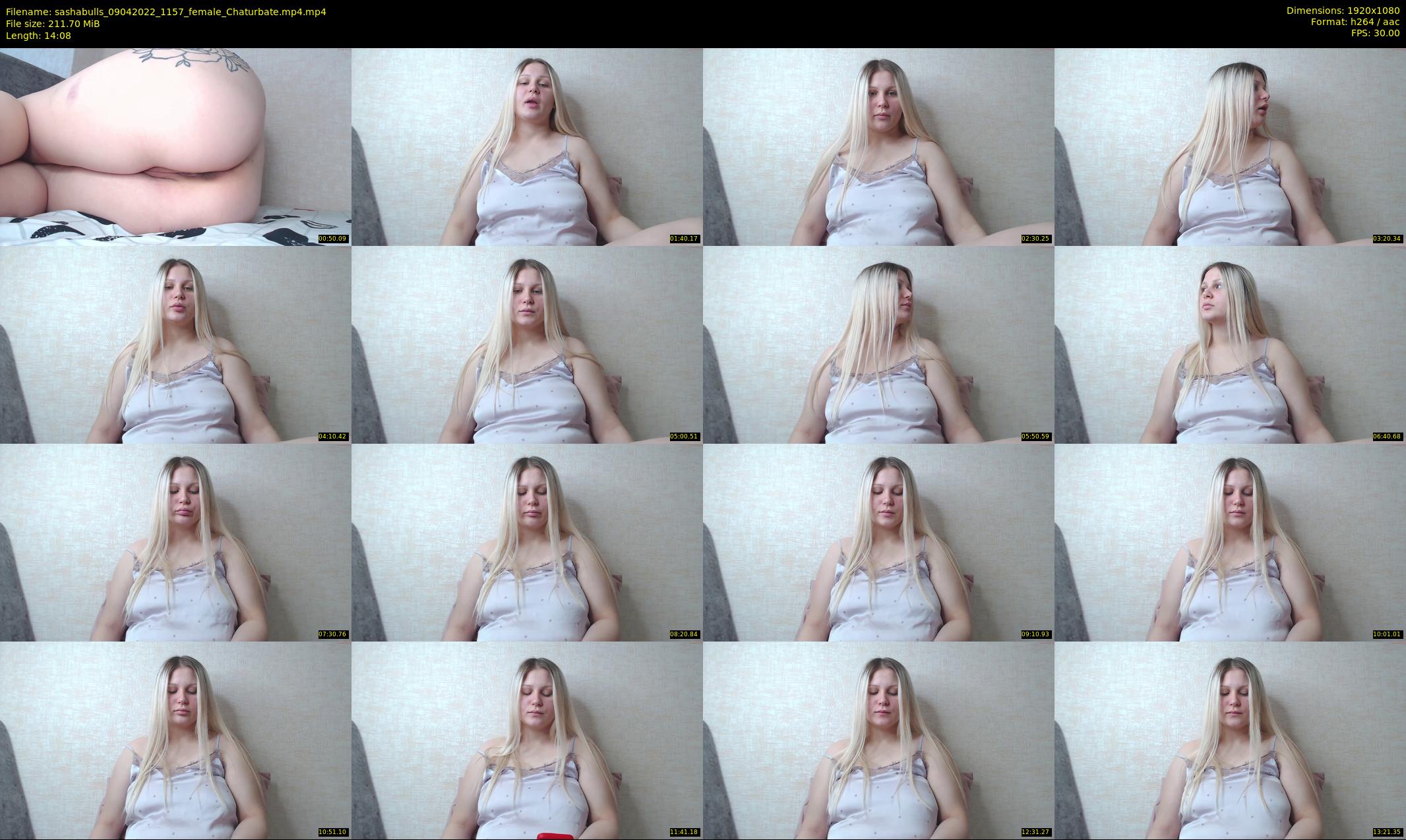 sashabulls — 15 minute Chaturbate couple cam show recording, 1080p, Apr 9, 2022