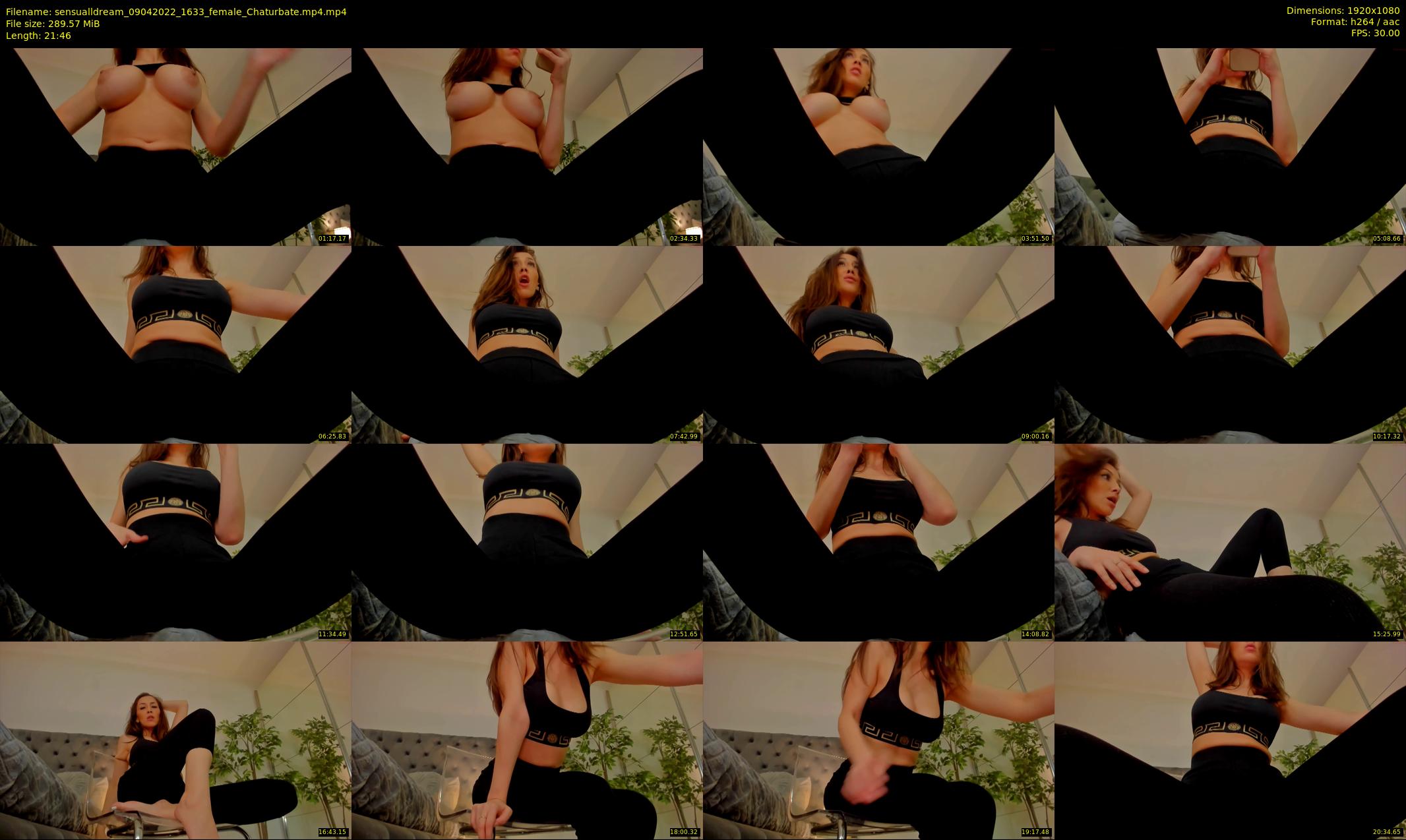 sensualldream — 22 minute Chaturbate female cam show recording, 1080p, Apr 9, 2022
