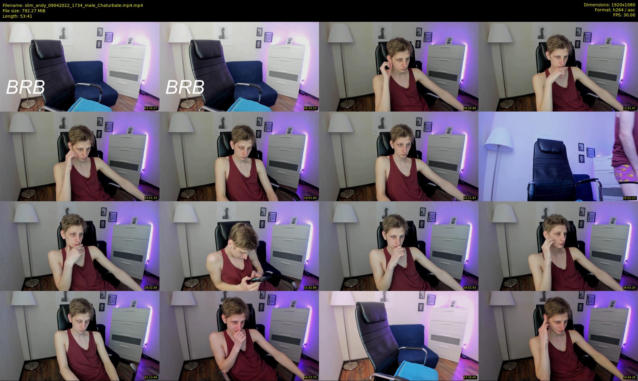 slim_andy — 54 minute Chaturbate male cam show recording, 1080p, Apr 9, 2022