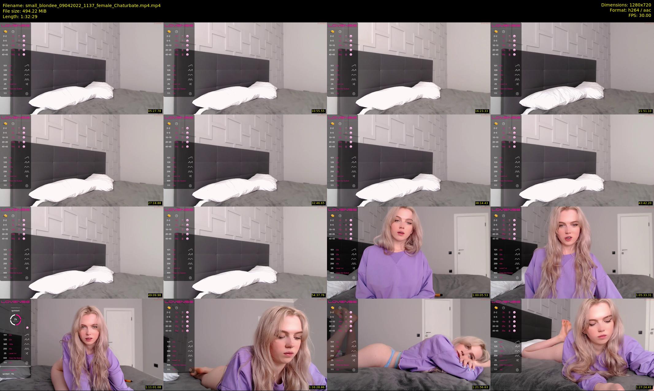 small_blondee — 93 minute Chaturbate female cam show recording, 720p, Apr 9, 2022