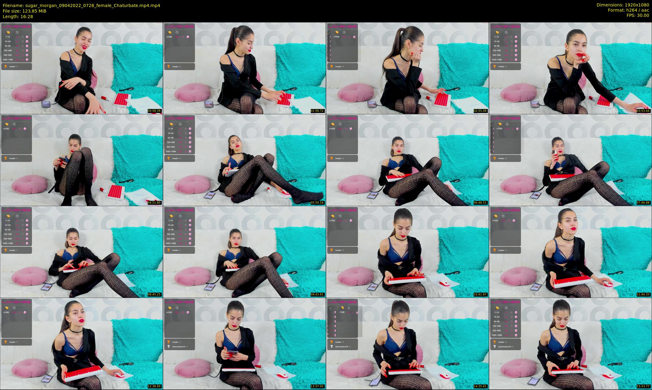 sugar_morgan — 17 minute Chaturbate female cam show recording, 1080p, Apr 9, 2022