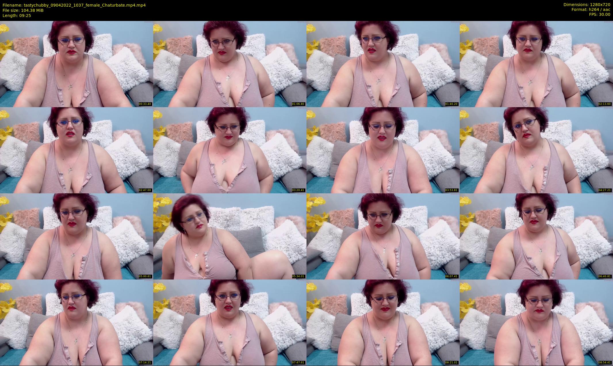 tastychubby — 10 minute Chaturbate female cam show recording, 720p, Apr 9, 2022