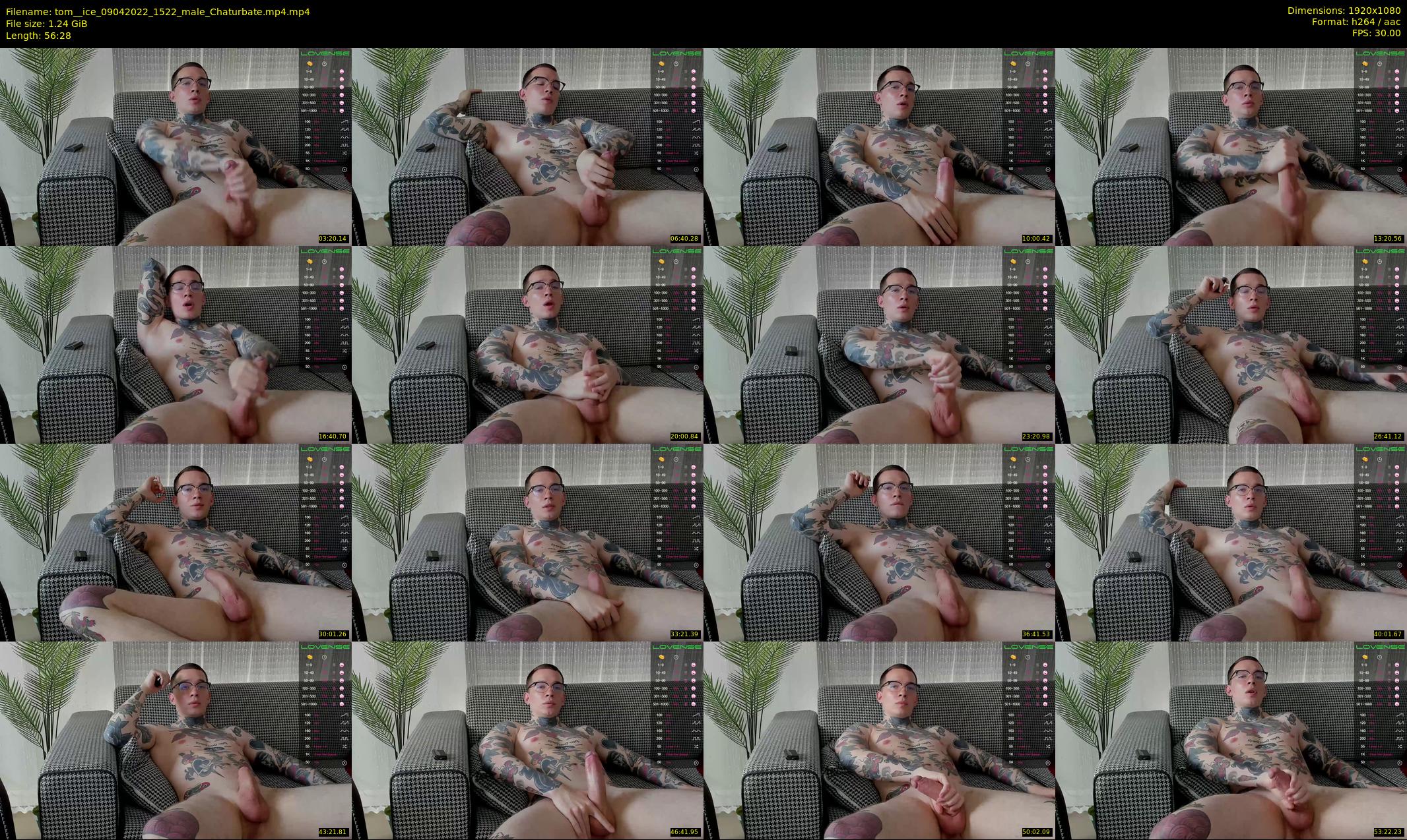 tom__ice — 57 minute Chaturbate male cam show recording, 1080p, Apr 9, 2022