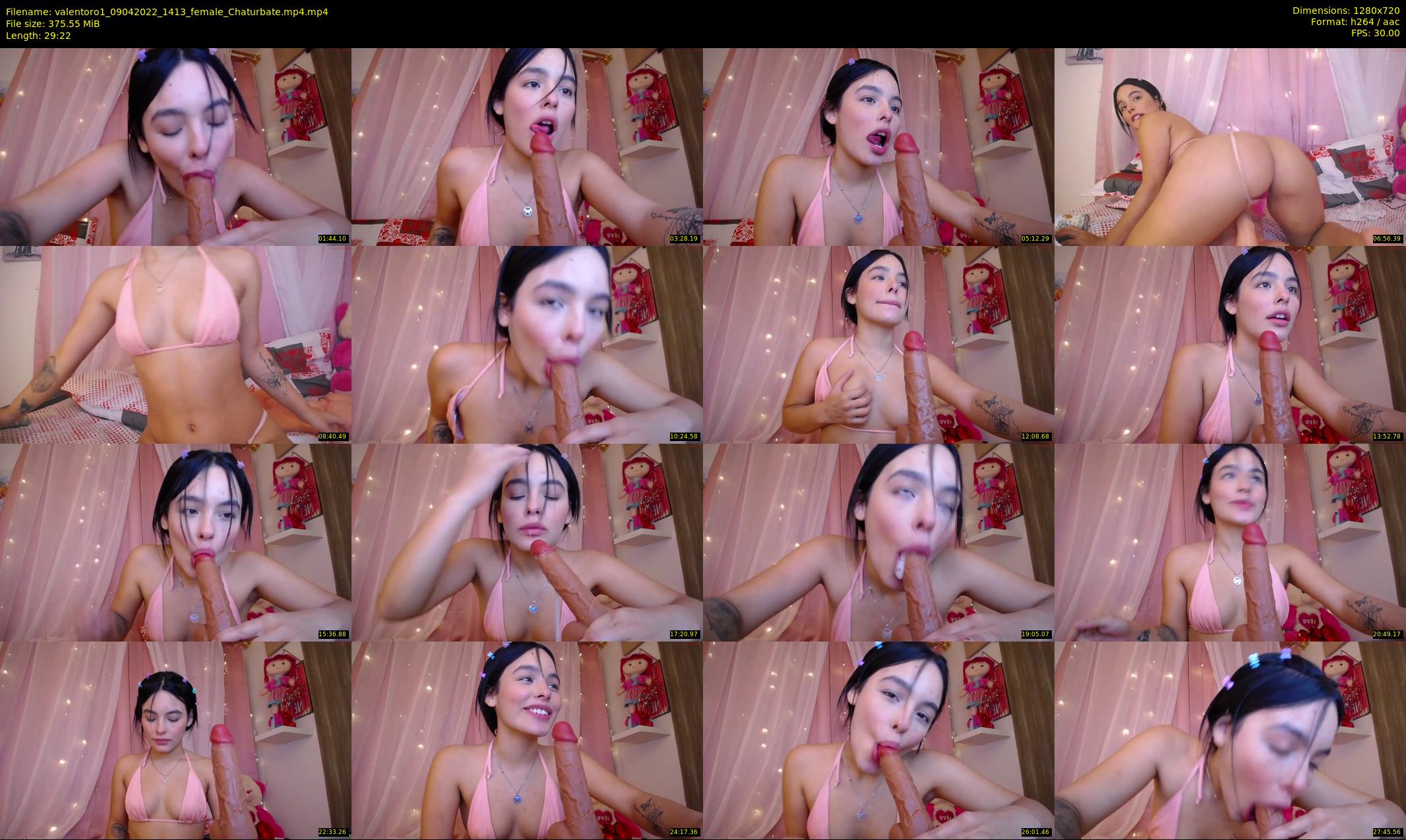 valentoro1 — 30 minute Chaturbate female cam show recording, 720p, Apr 9, 2022