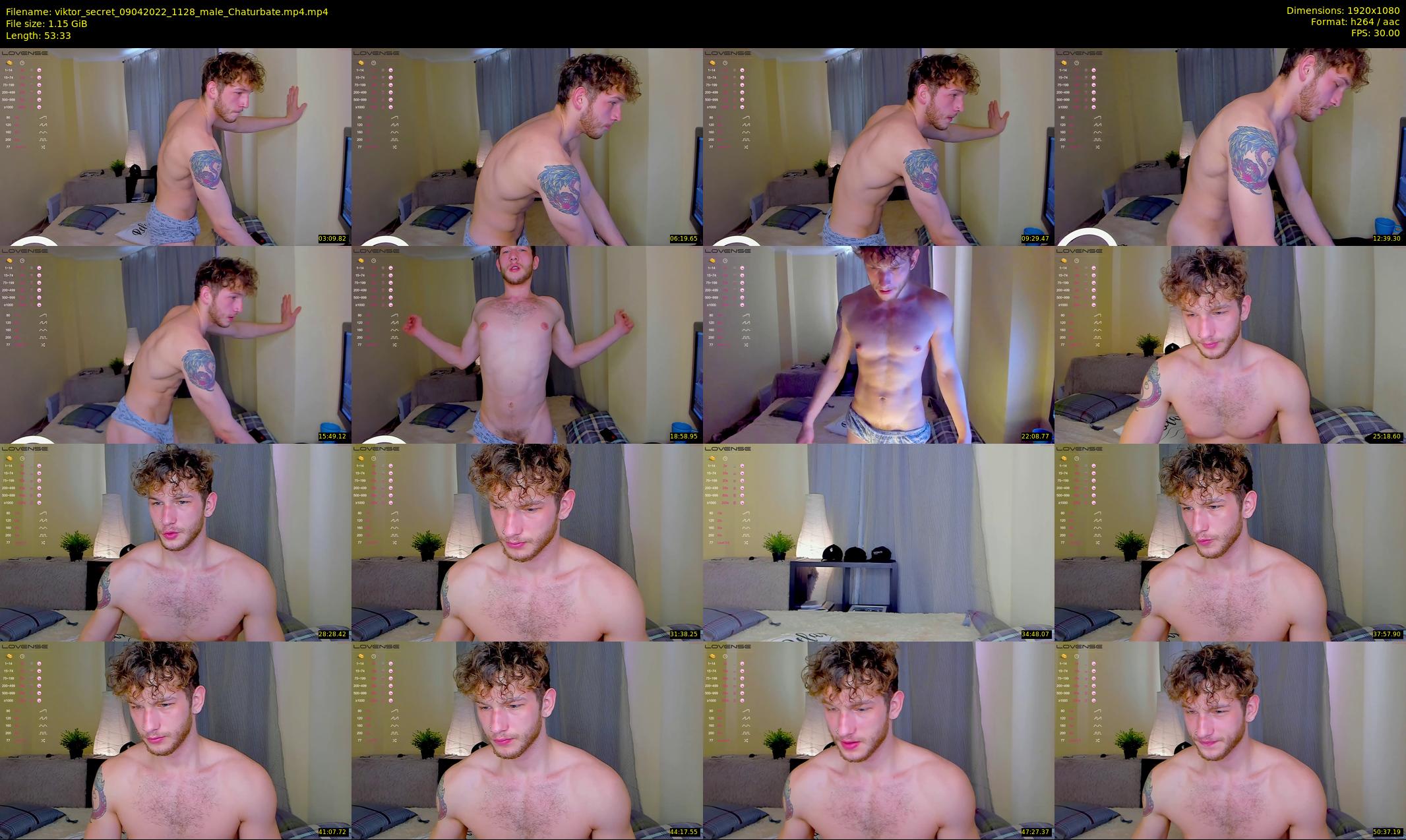 viktor_secret — 54 minute Chaturbate male cam show recording, 1080p, Apr 9, 2022