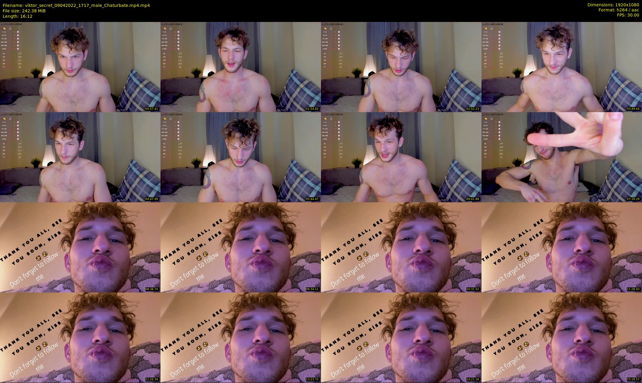viktor_secret — 17 minute Chaturbate male cam show recording, 1080p, Apr 9, 2022